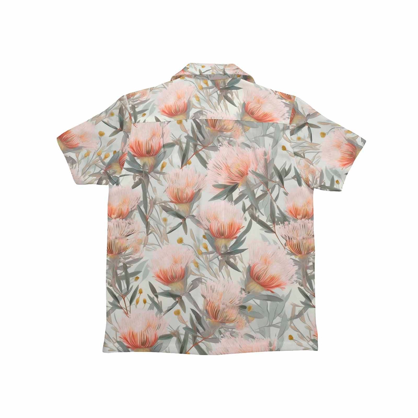 Australian Wattle Little Boys Hawaiian Shirt
