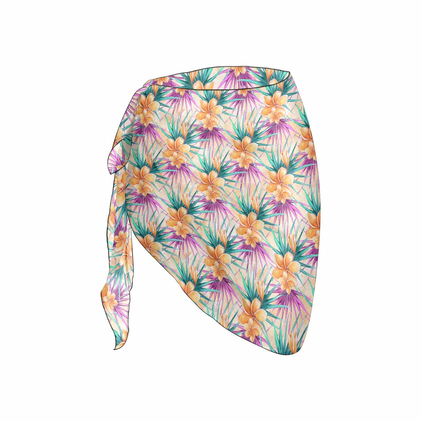 Frangipanis Women's Beach Sarong Wrap