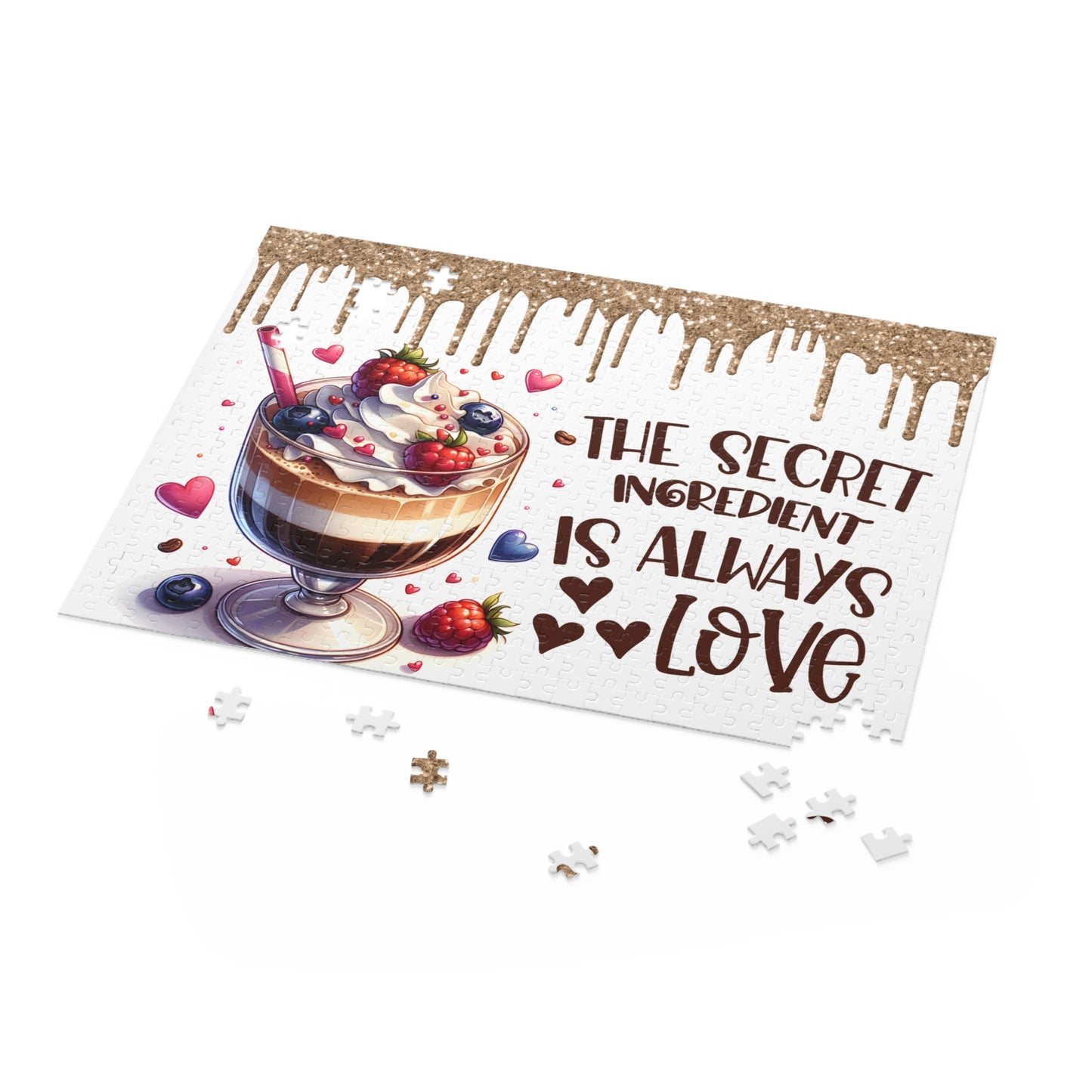 Puzzle, Travelling, The Secret ingredient is always Love (120, 252, 500-Piece)