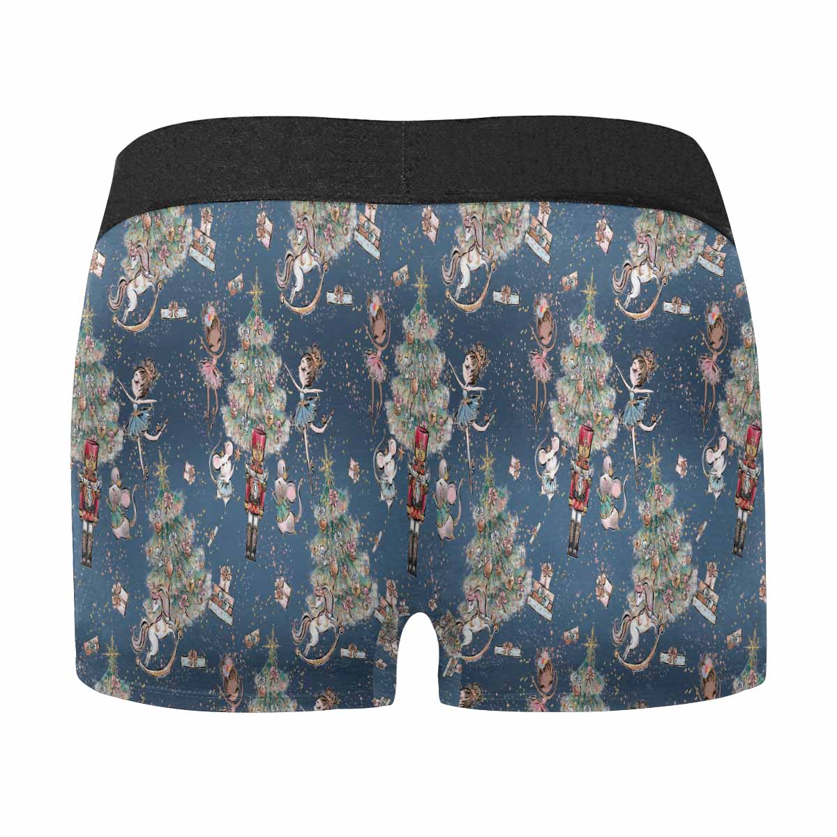 Blue Christmas Nutcracker AUS Men's Boxer Briefs (Made In AUS)