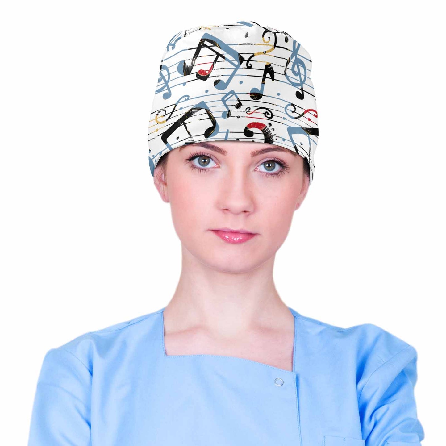 Nurse Scrub Cap Its all about the music Scrub Cap