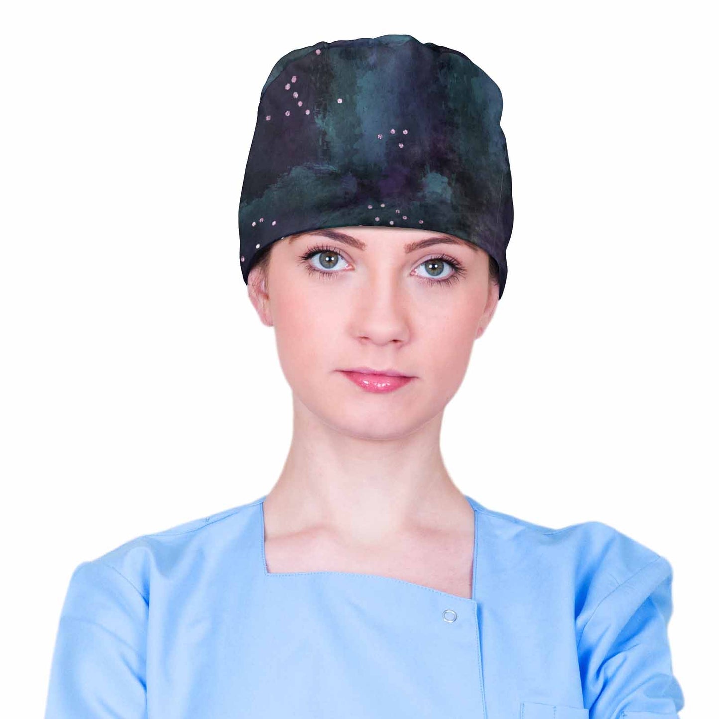 Stormy Night Scrub Cap