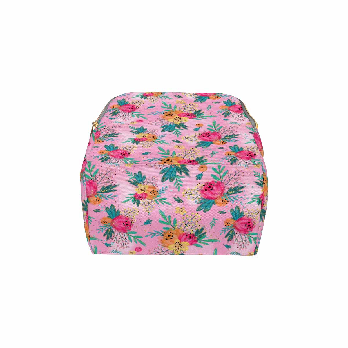 Australian Floral Pink Diaper Bag Backpack