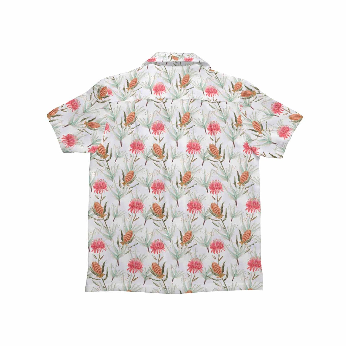Australian Wattle 50 Little Boys Hawaiian Shirt