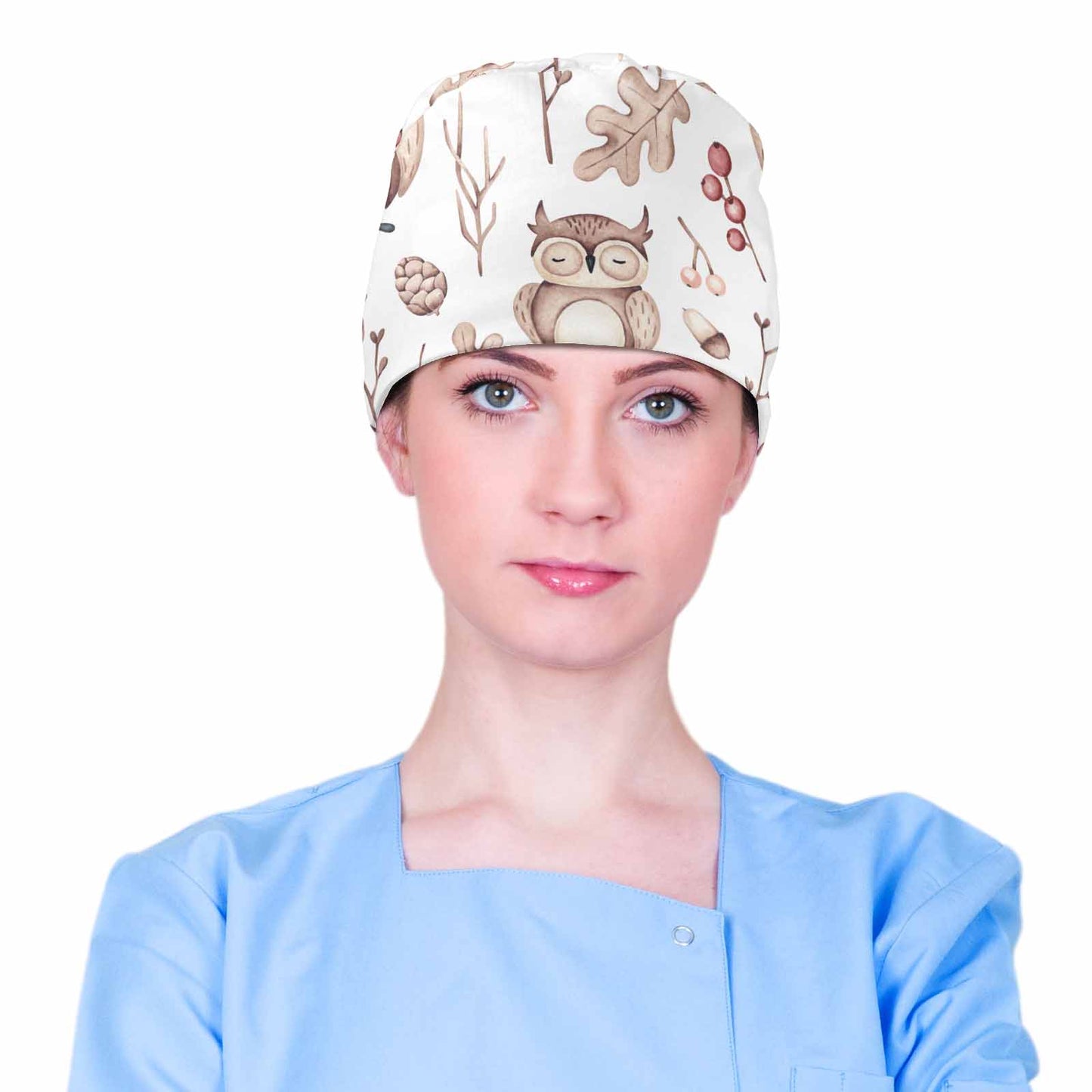 Owls Scrub Cap