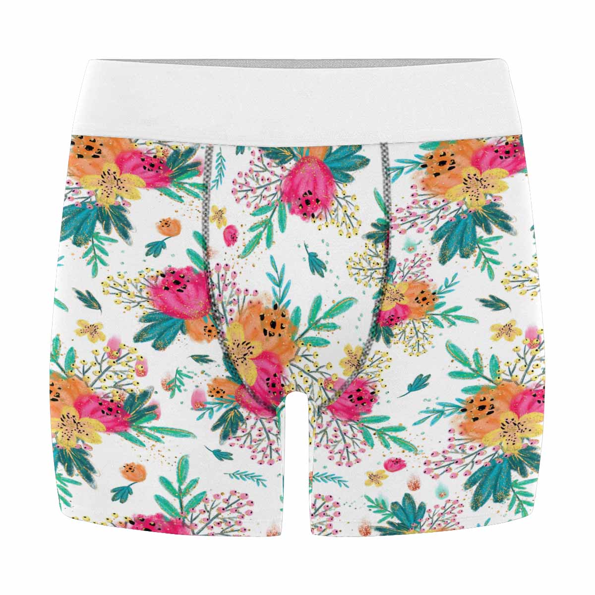 Australian Floral Men's All Over Print Boxer Briefs (Made In AUS)