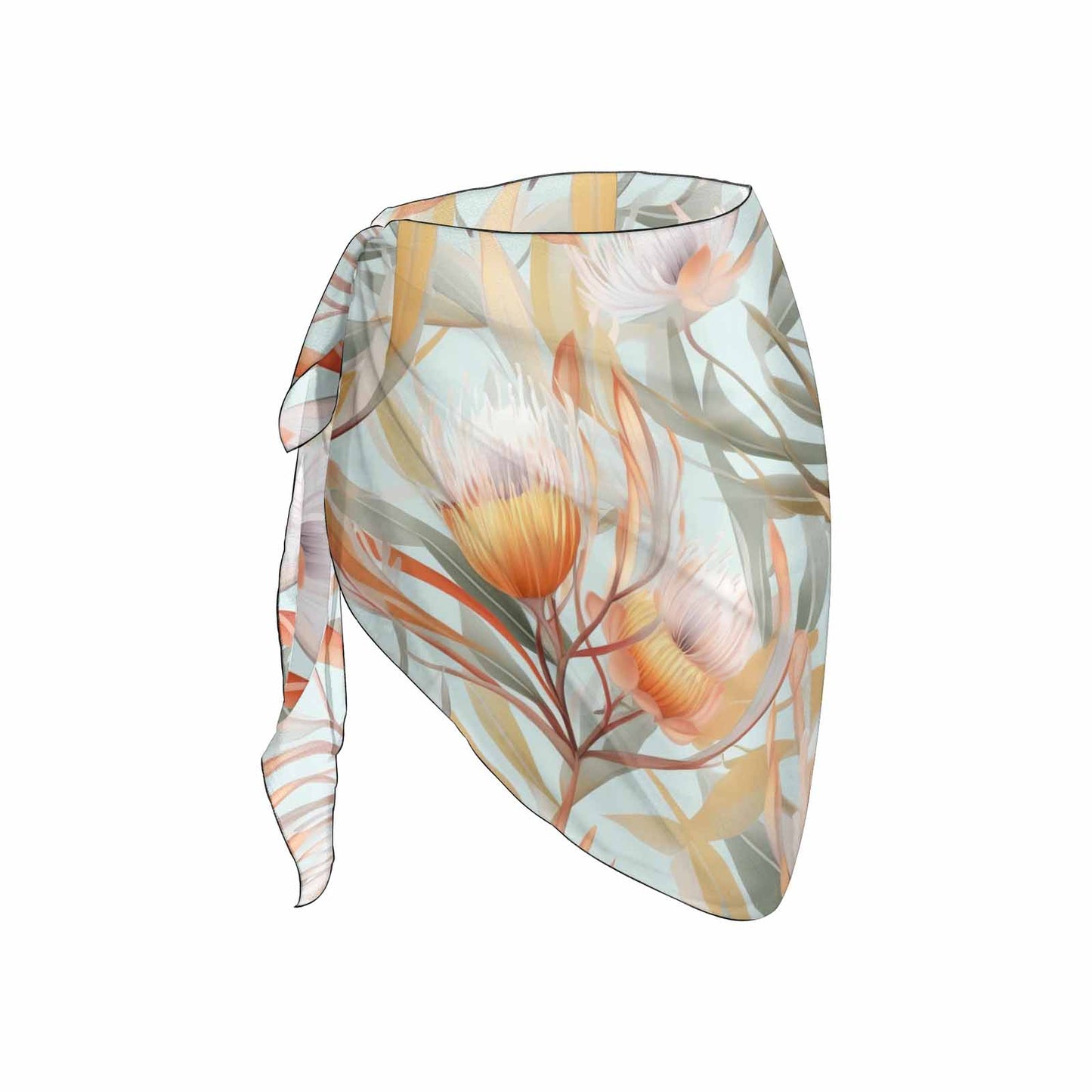 Australian Floral 5 Women's Beach Sarong Wrap