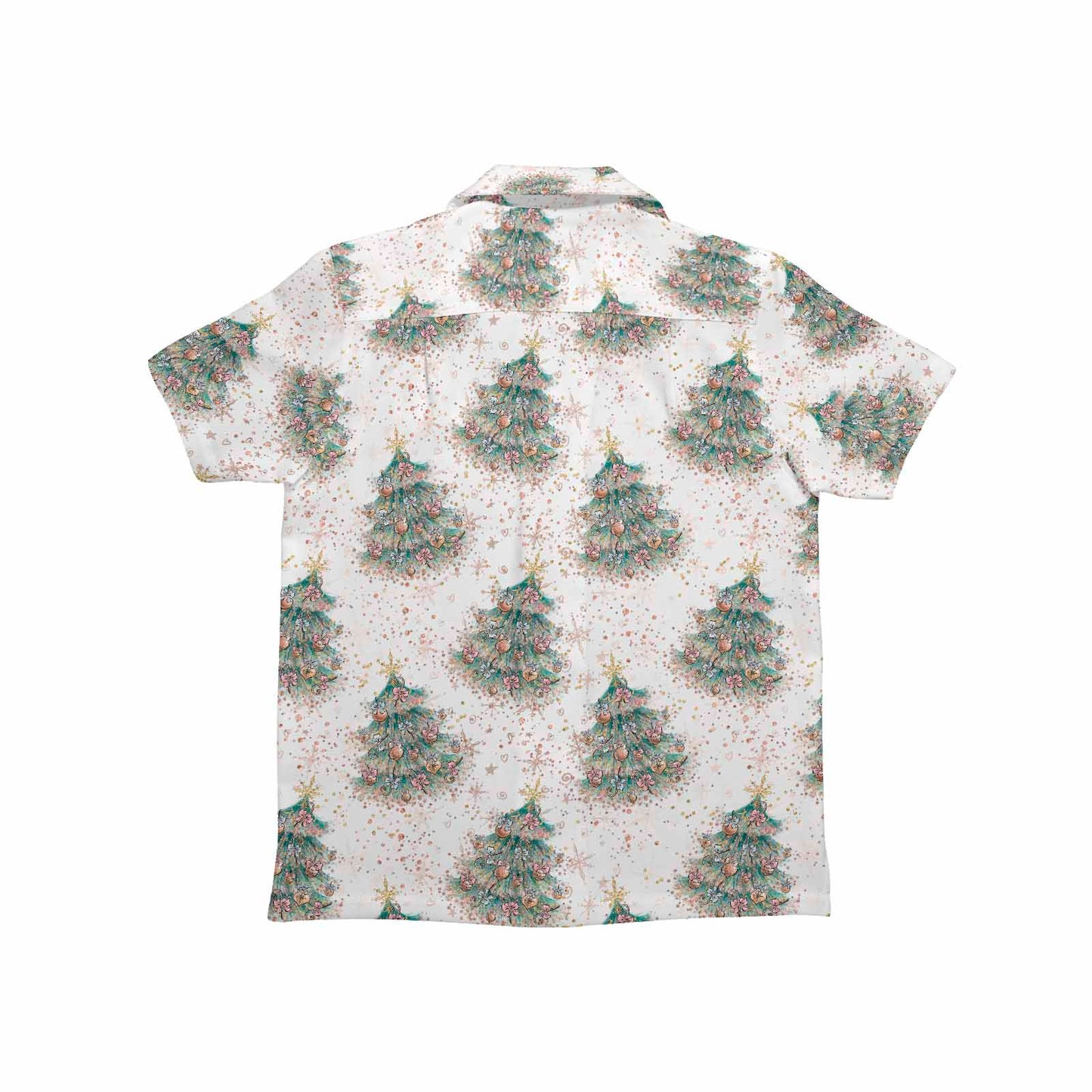 White Christmas 50 Little Boys Hawaiian Shirt