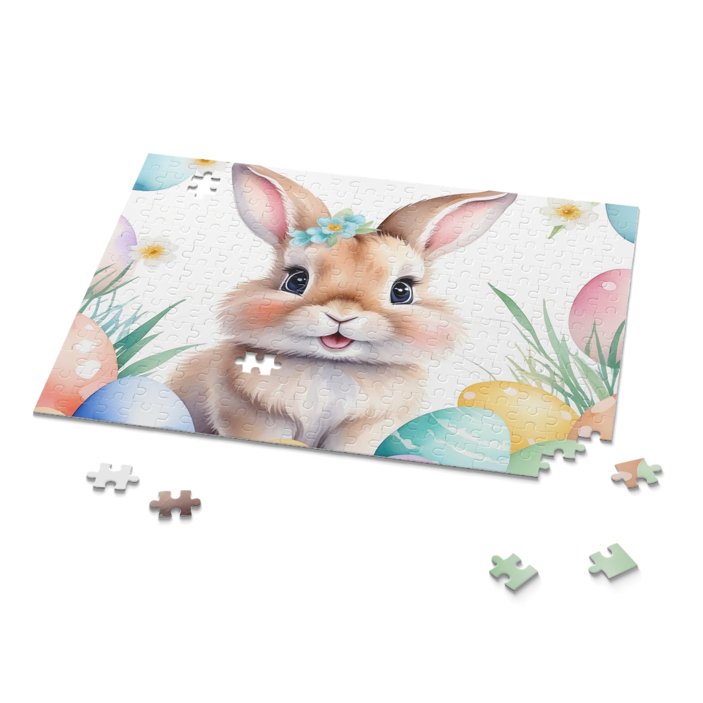 Puzzle, Easter, Rabbit (120, 252, 500-Piece) awd-651