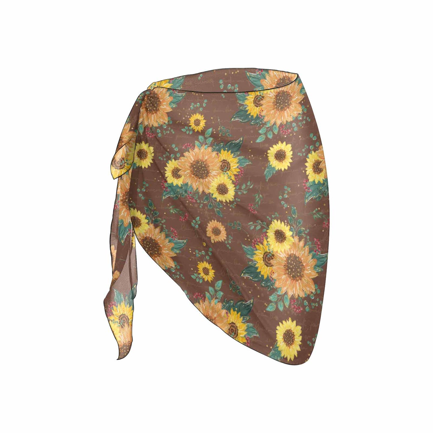 Sunflowers Women's Beach Sarong Wrap
