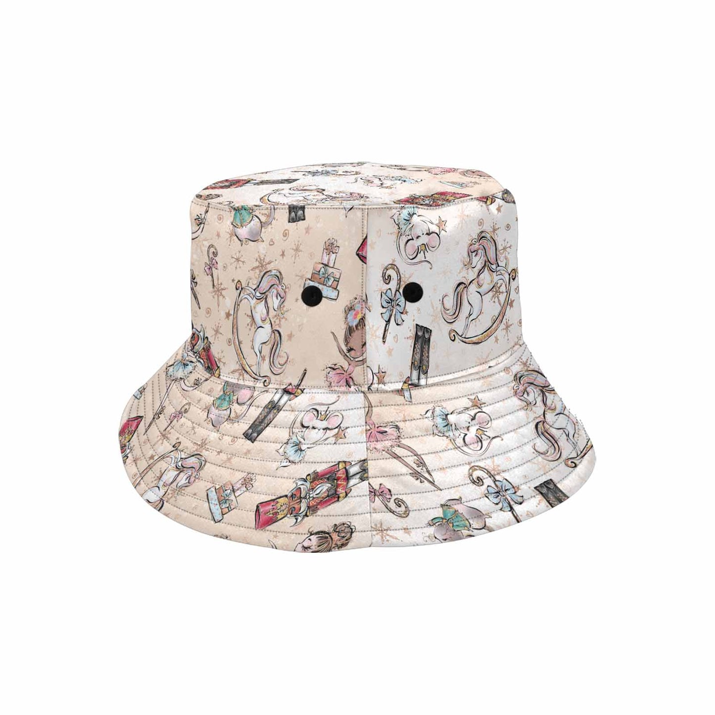Nutcracker 50 Unisex Summer Single-Layer Bucket Hat