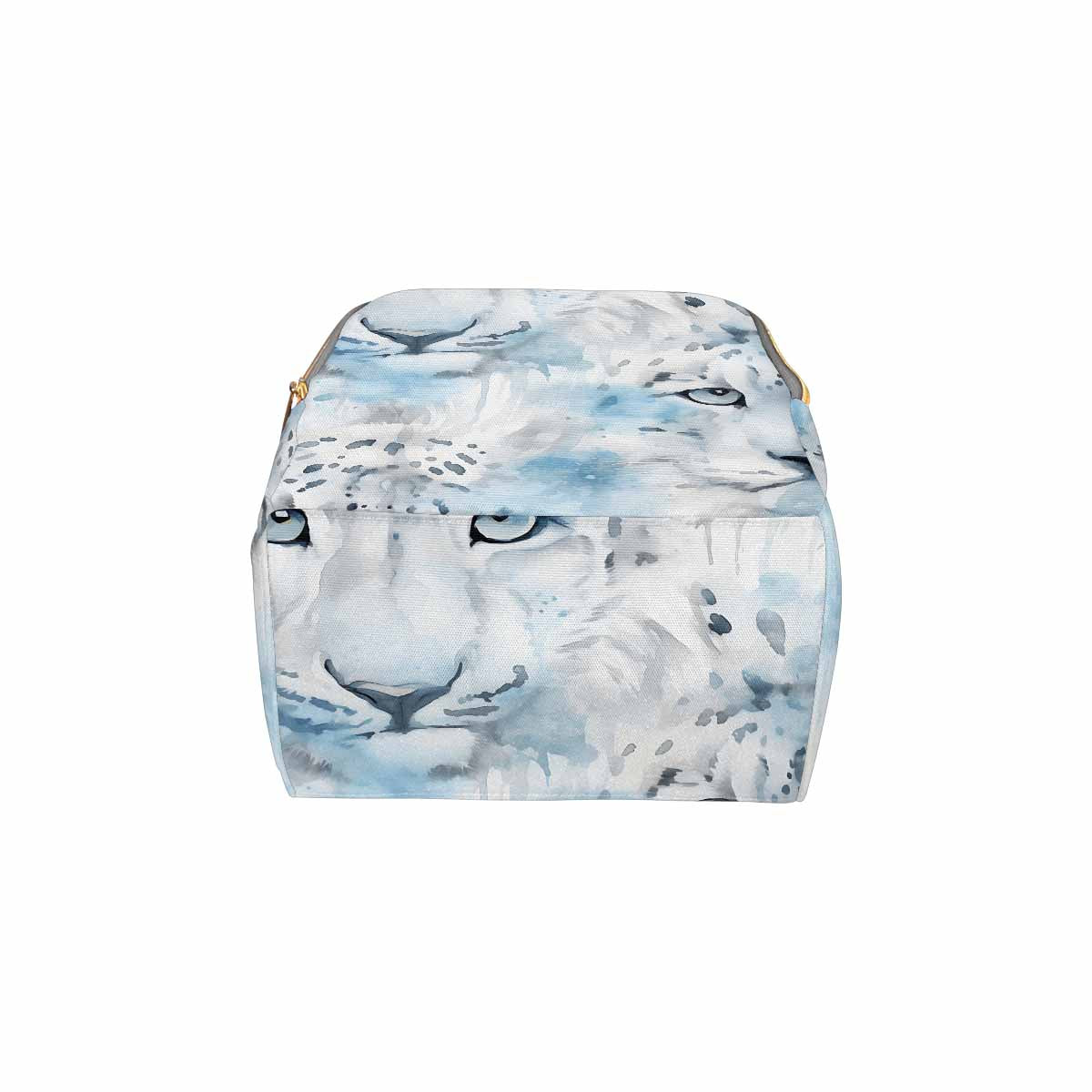 White Leopard Diaper Bag Backpack