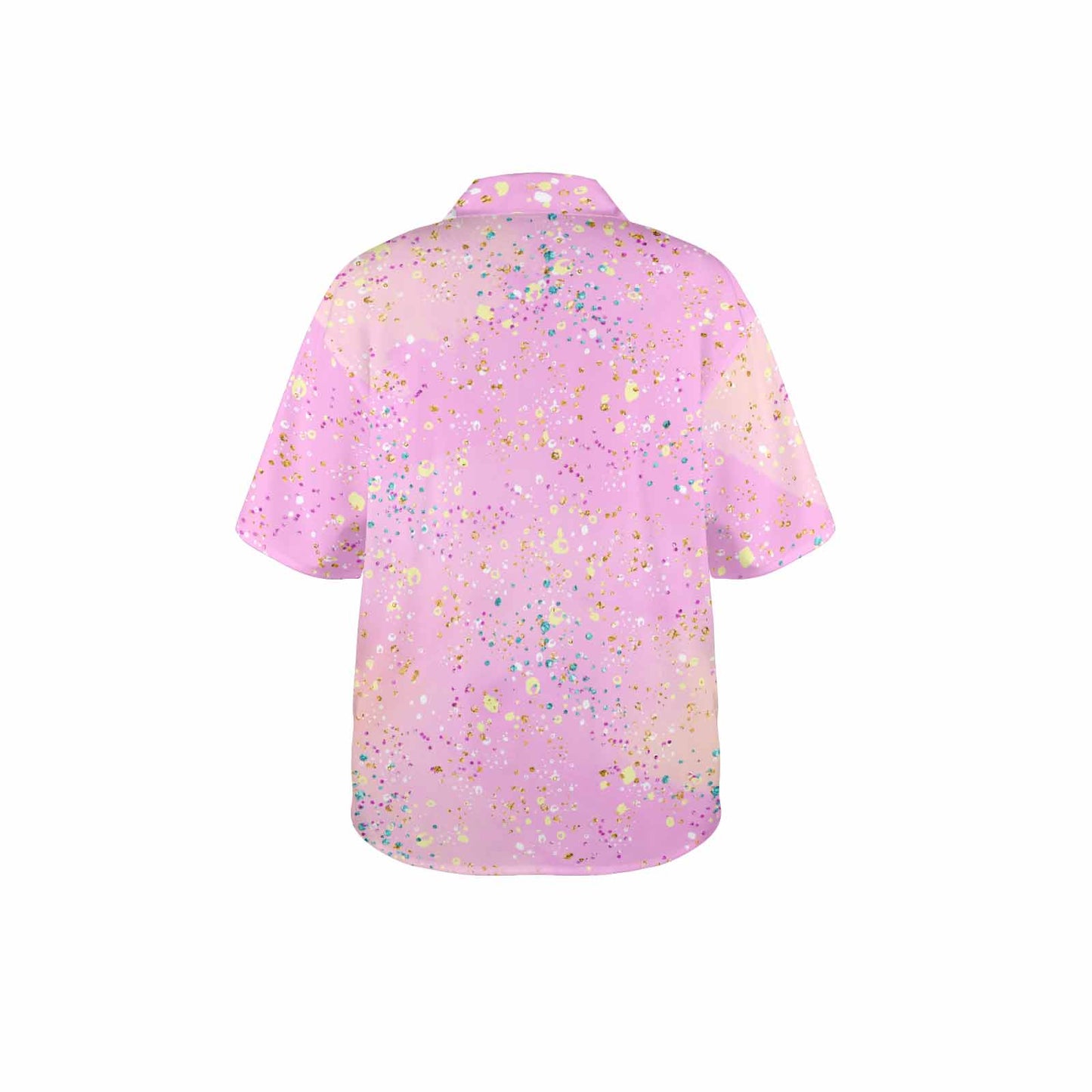 Pink Splash Women's Hawaiian Shirt