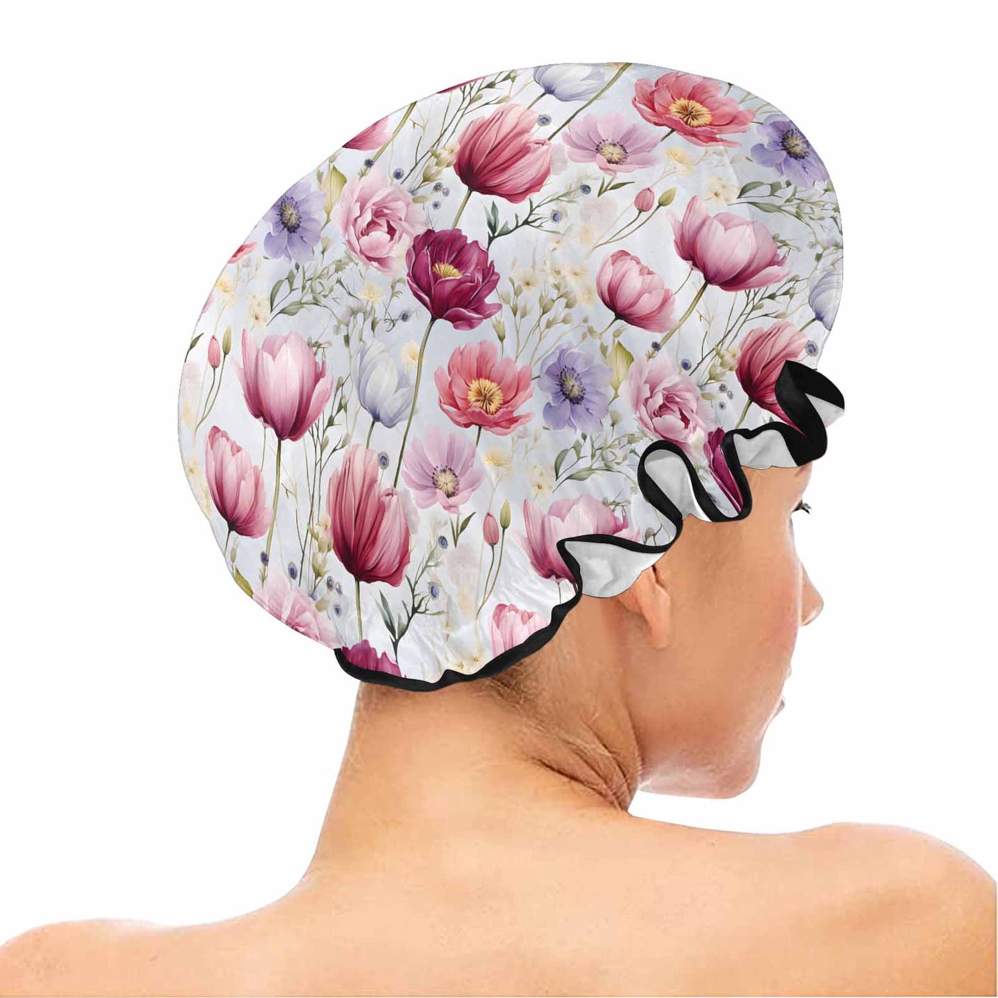 Wildflowers Shower Cap