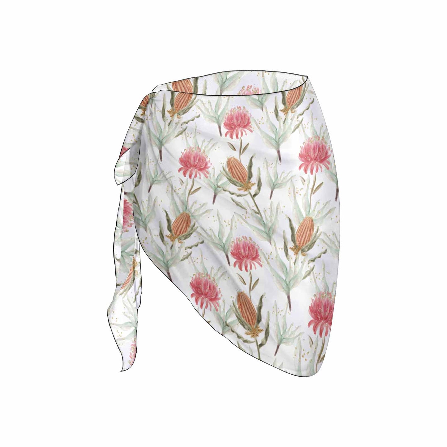 Australian Floral Women's Beach Sarong Wrap