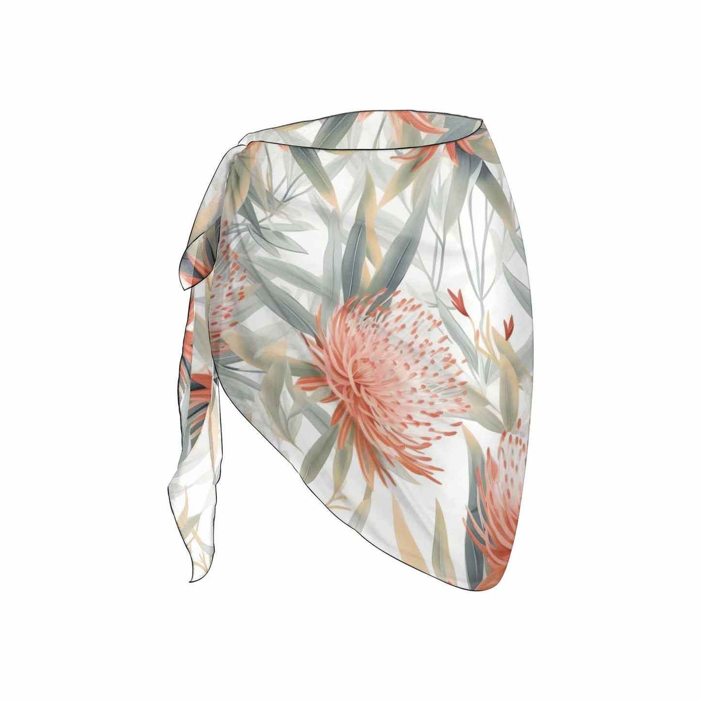 Australian Floral 3 Women's Beach Sarong Wrap