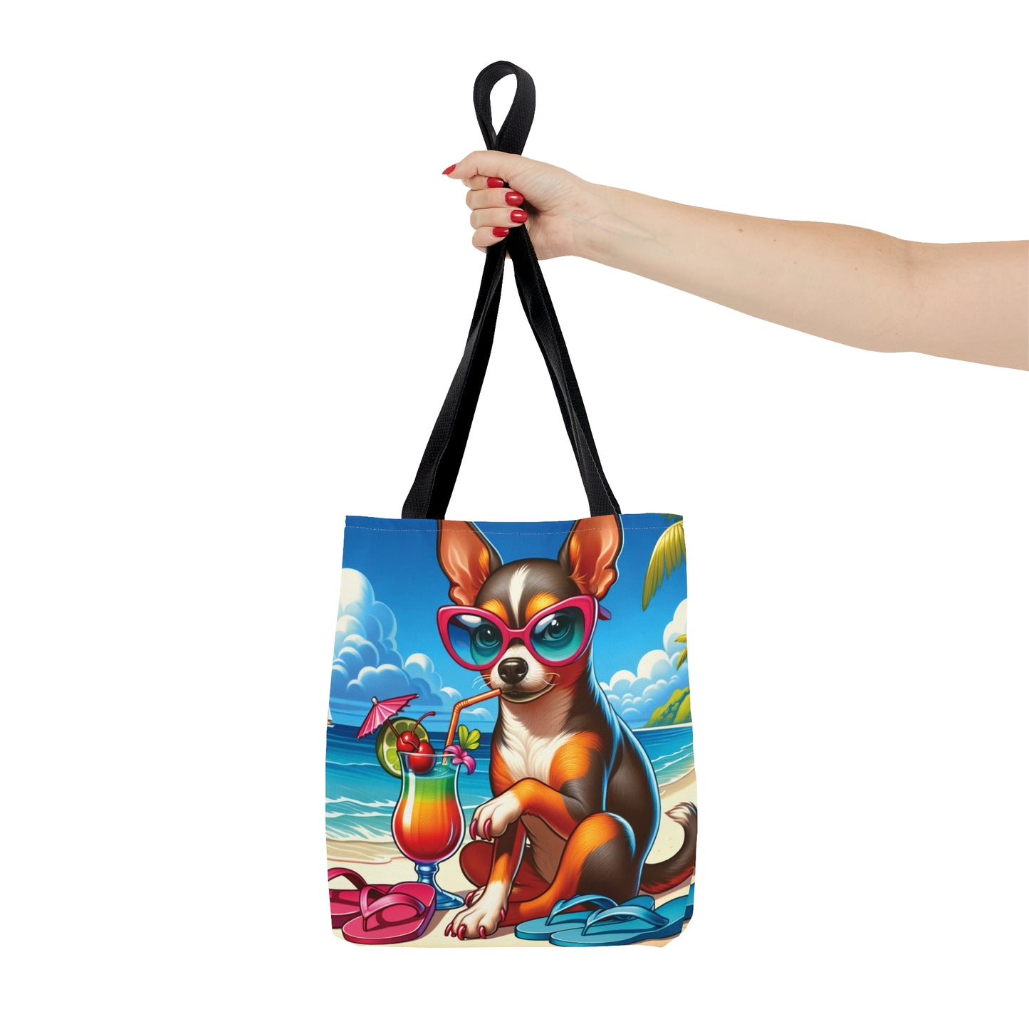 Tote Bag, Dog on Beach, Tenessee, Tote bag, awd-1250