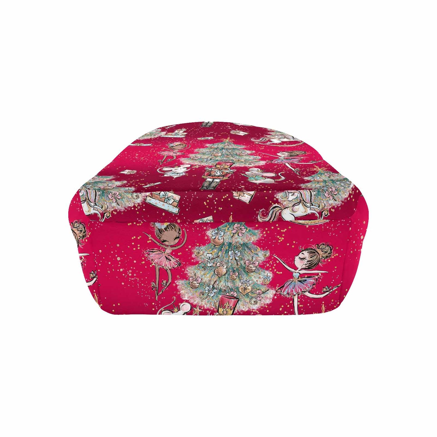 Red Christmas Multifunction Backpack (1731)