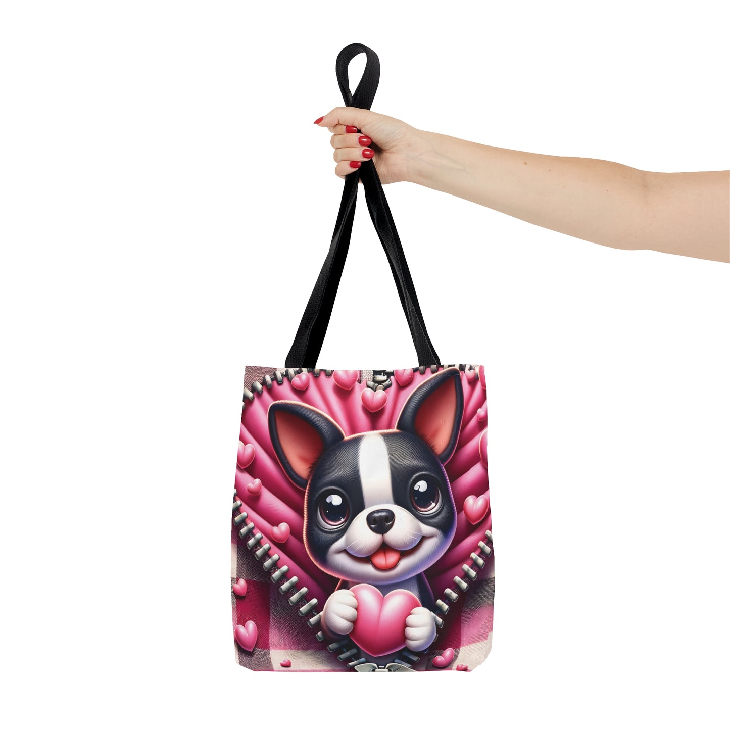 Tote Bag, Cute Dog, Personalised/Non-Personalised Tote bag