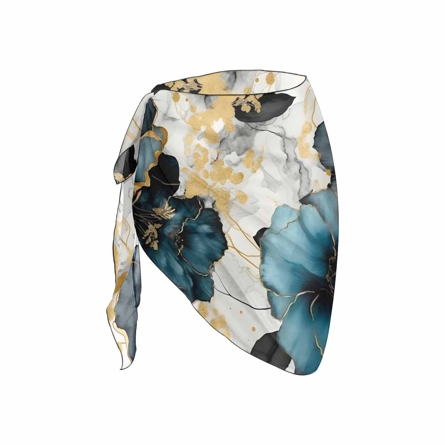 Alcohol Ink 3 Women's Beach Sarong Wrap
