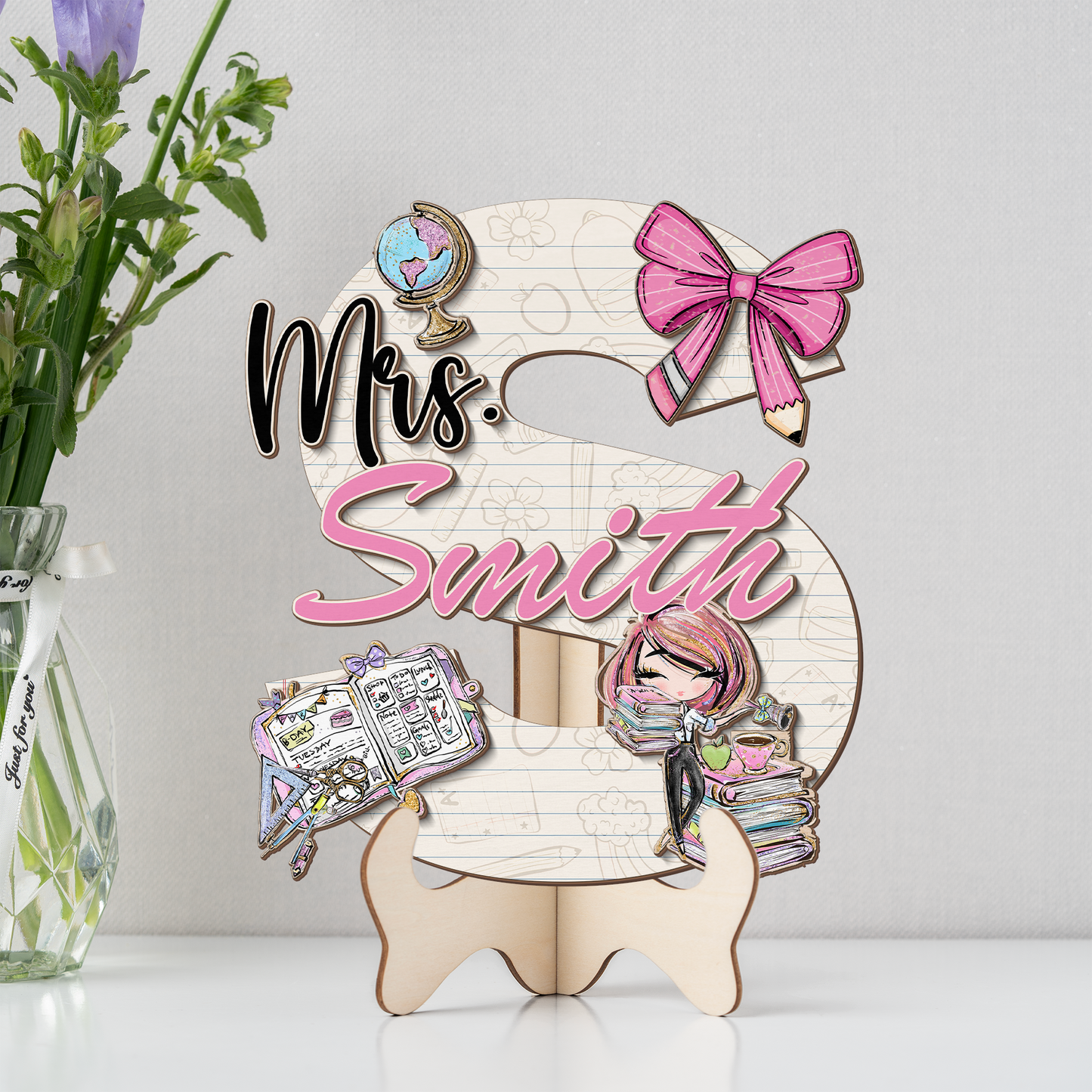 Teacher Letter Sign Letter Mrs S