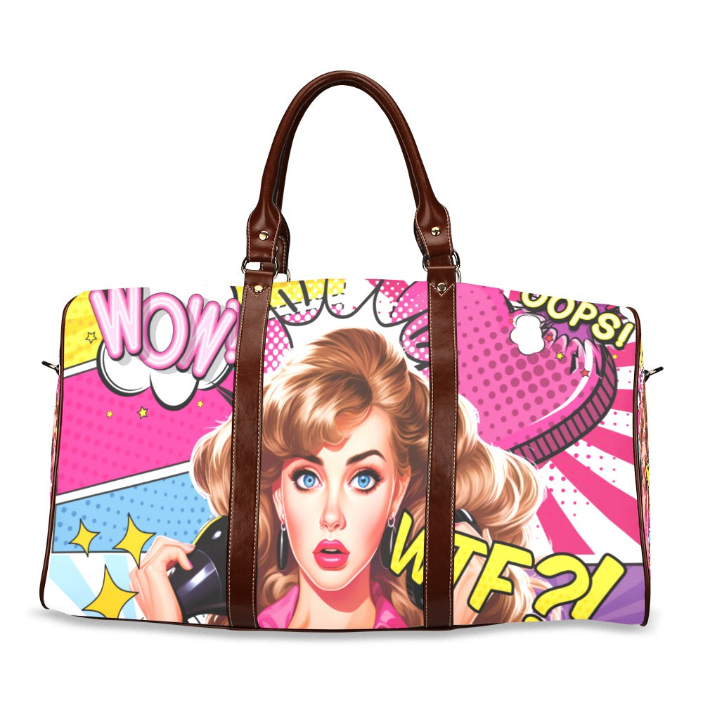 Pop art awd444 Waterproof Travel Bag/Small (Model 1639)