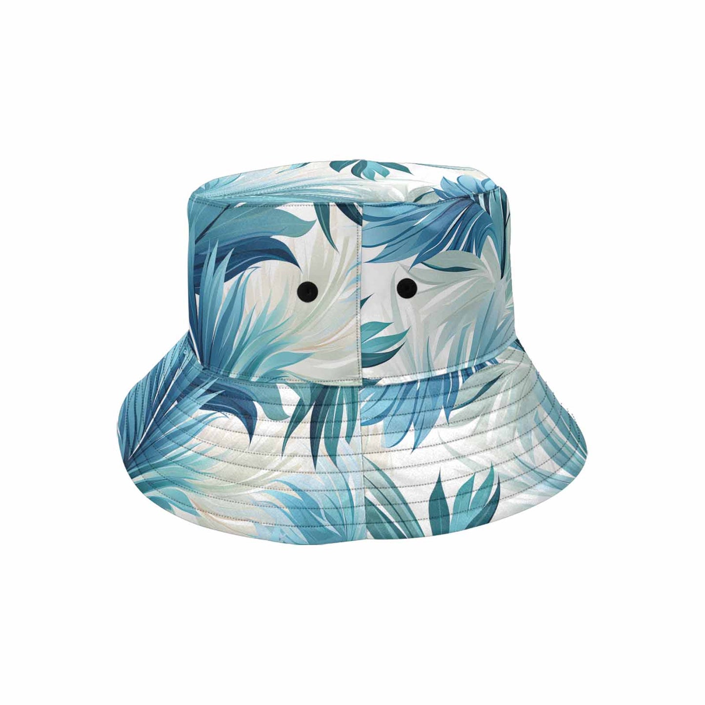 Blue Palms Unisex Summer Single-Layer Bucket Hat