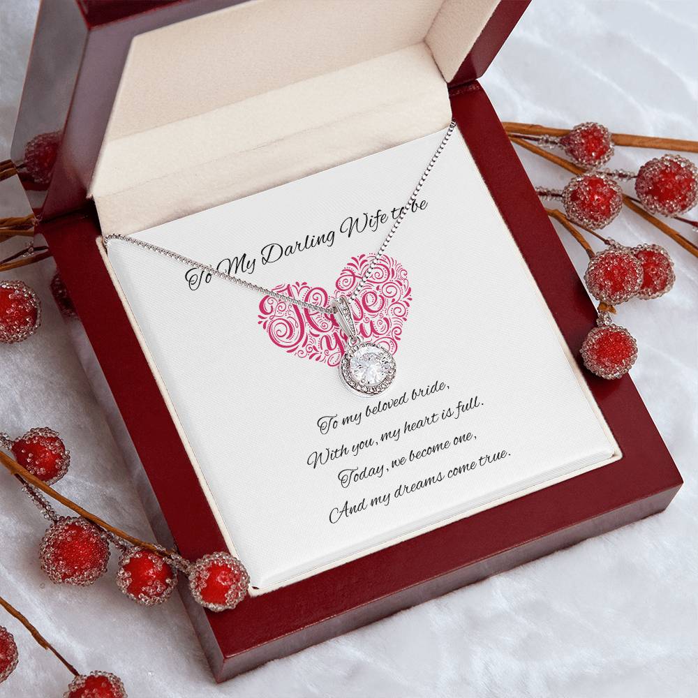 Eternal Hope Necklace To My Darling Wife to Be