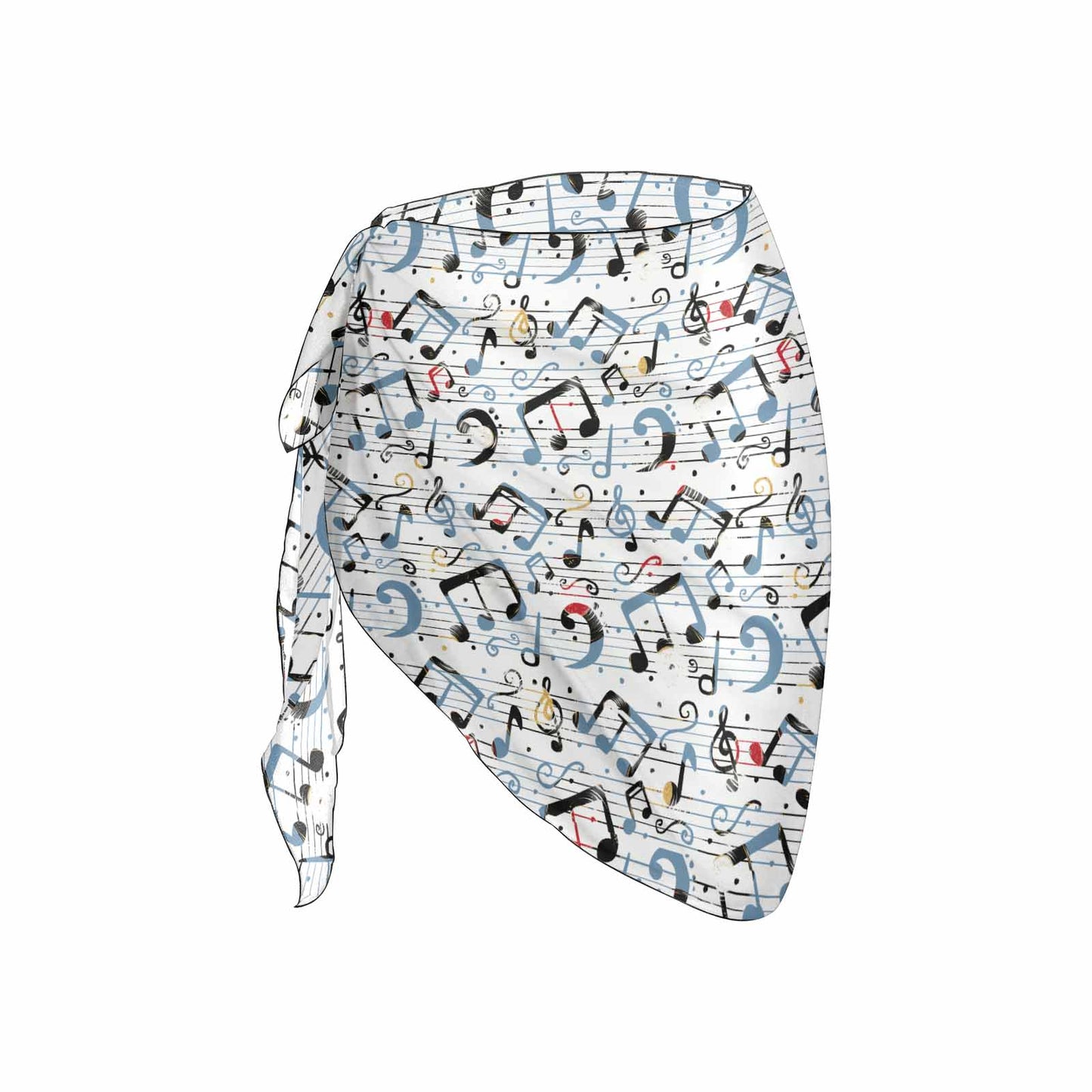 Its all about the music Women's Beach Sarong Wrap