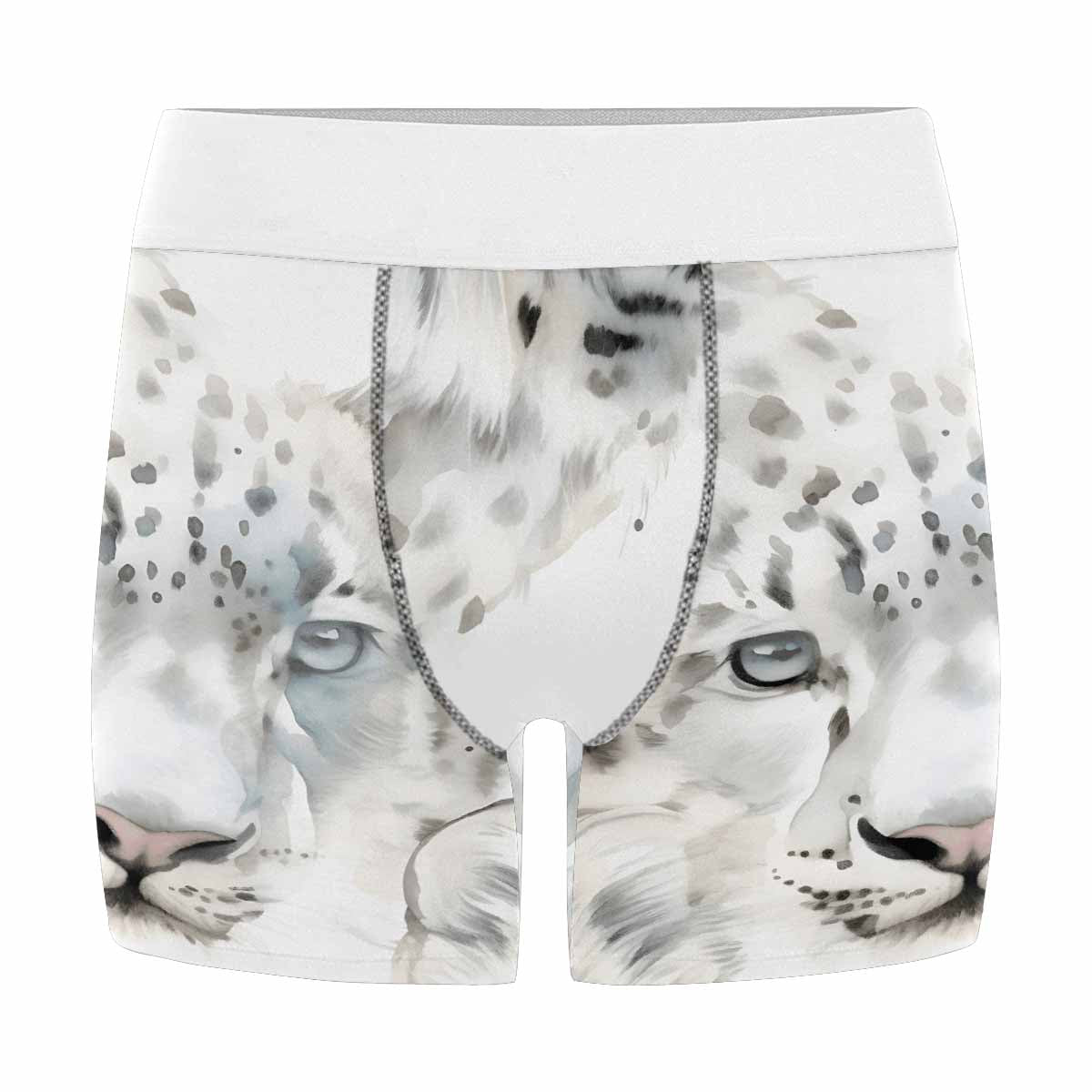 Leopard Men's All Over Print Boxer Briefs (Made In AUS)
