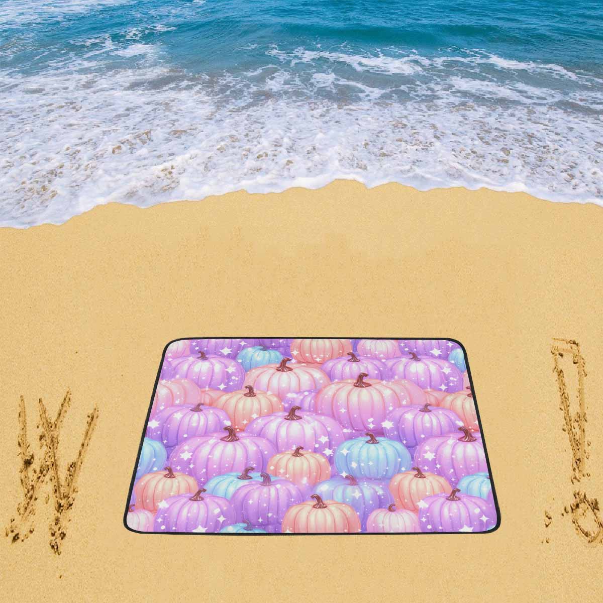 Pastel Pumpkin Beach Mats 78"x 60"