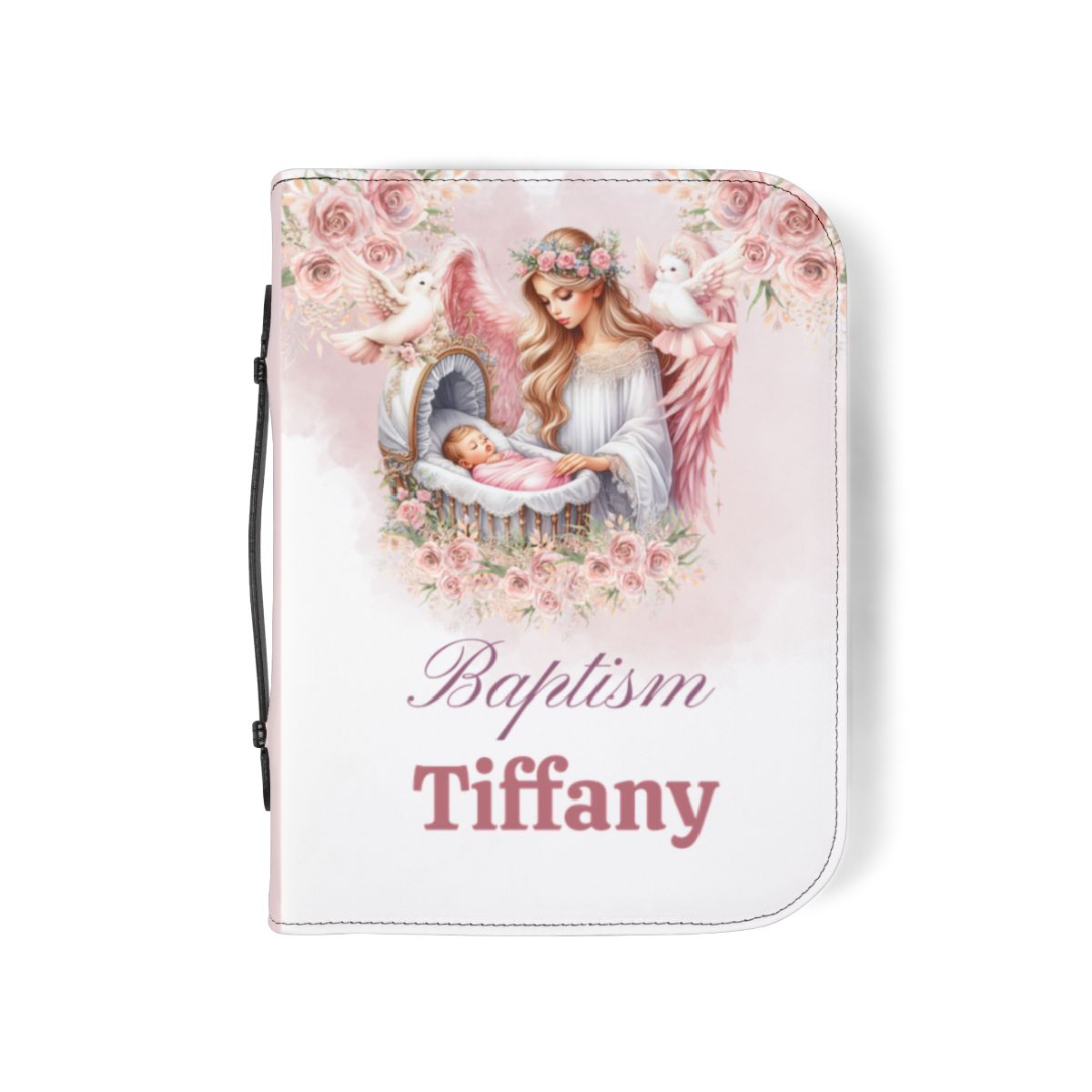 Personalised Bible Cover, Baptism, First Communion AWD-bcb-008