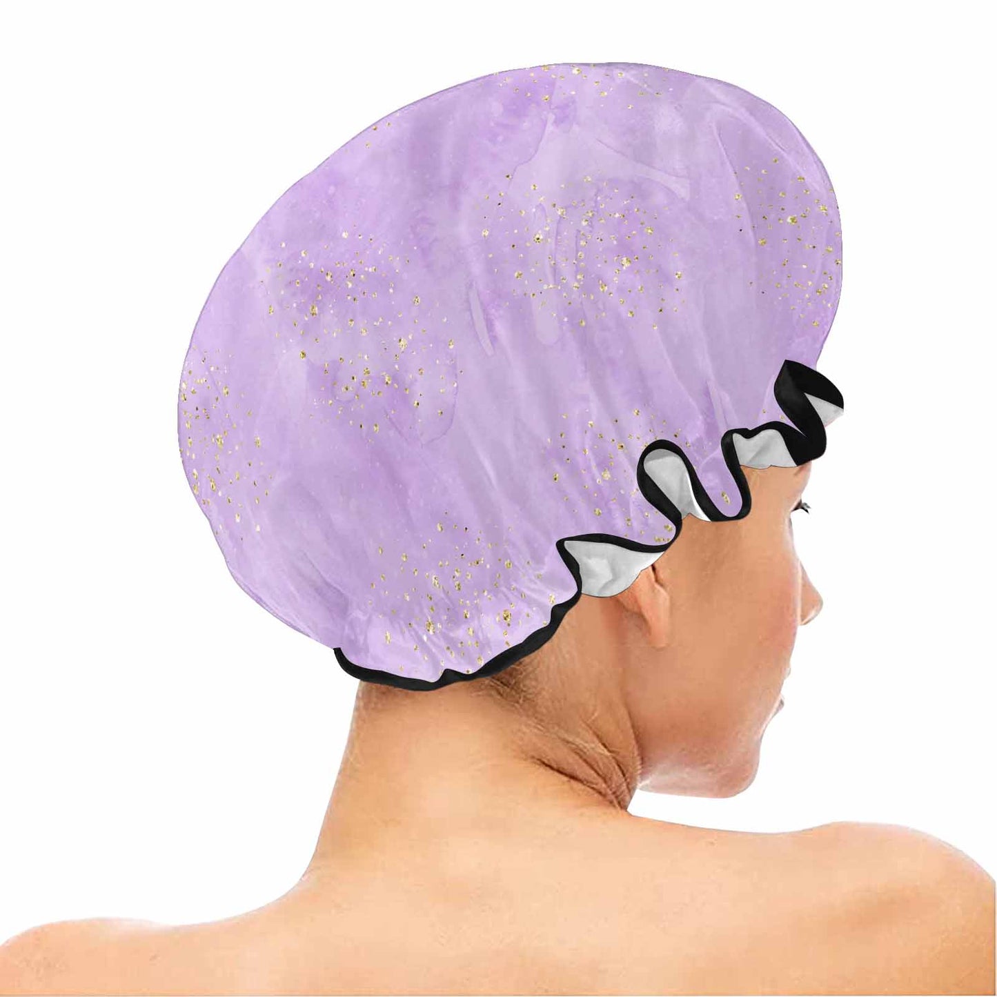 Purple Shower Cap