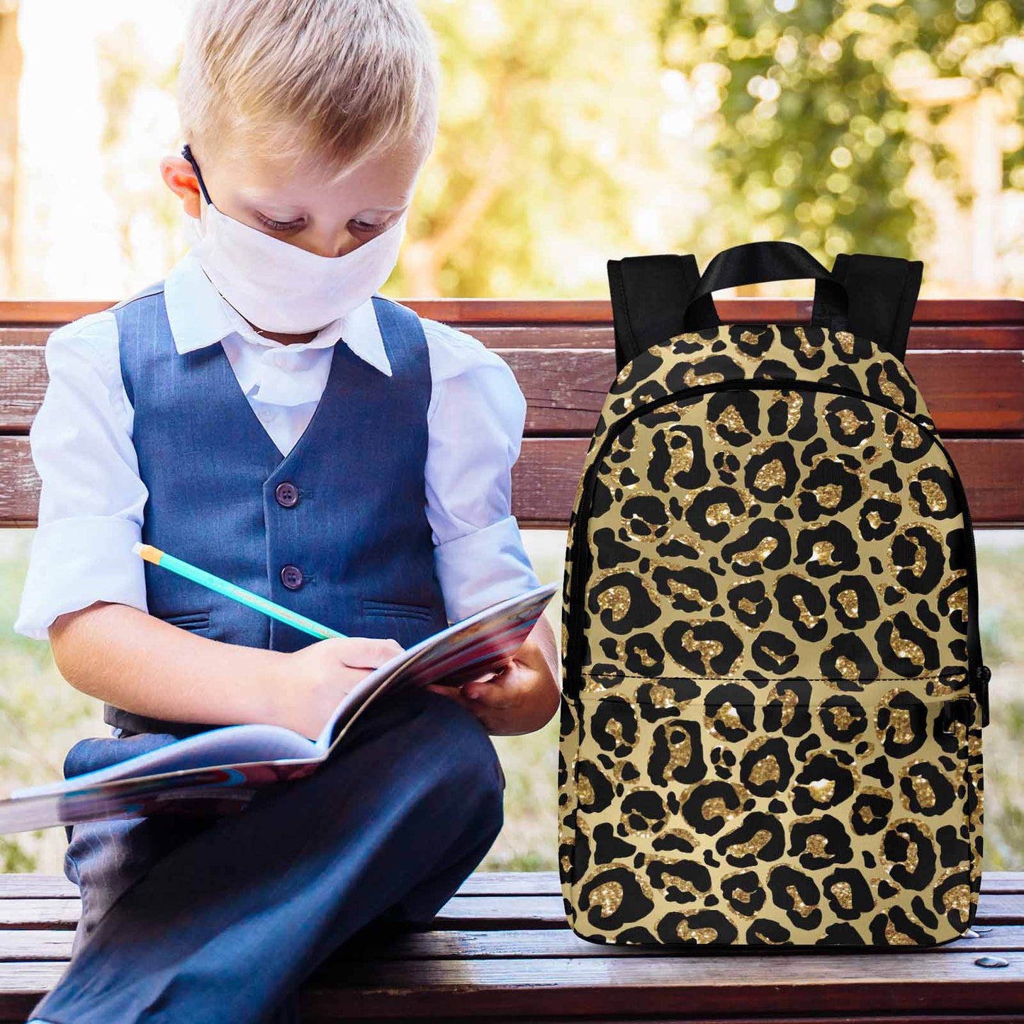 Animal print 4 Adult Casual Backpack