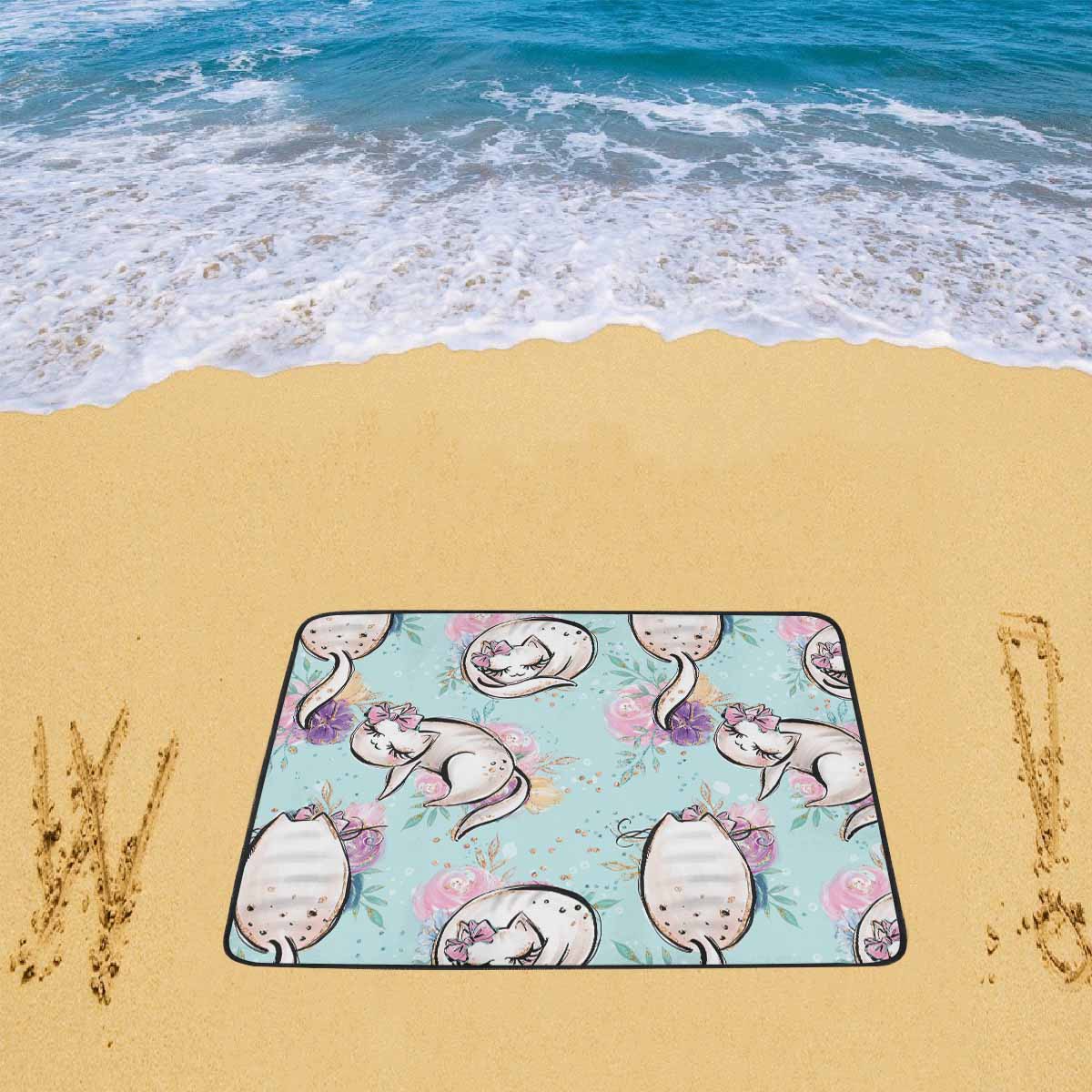Blue Cats Beach Mats 78"x 60"
