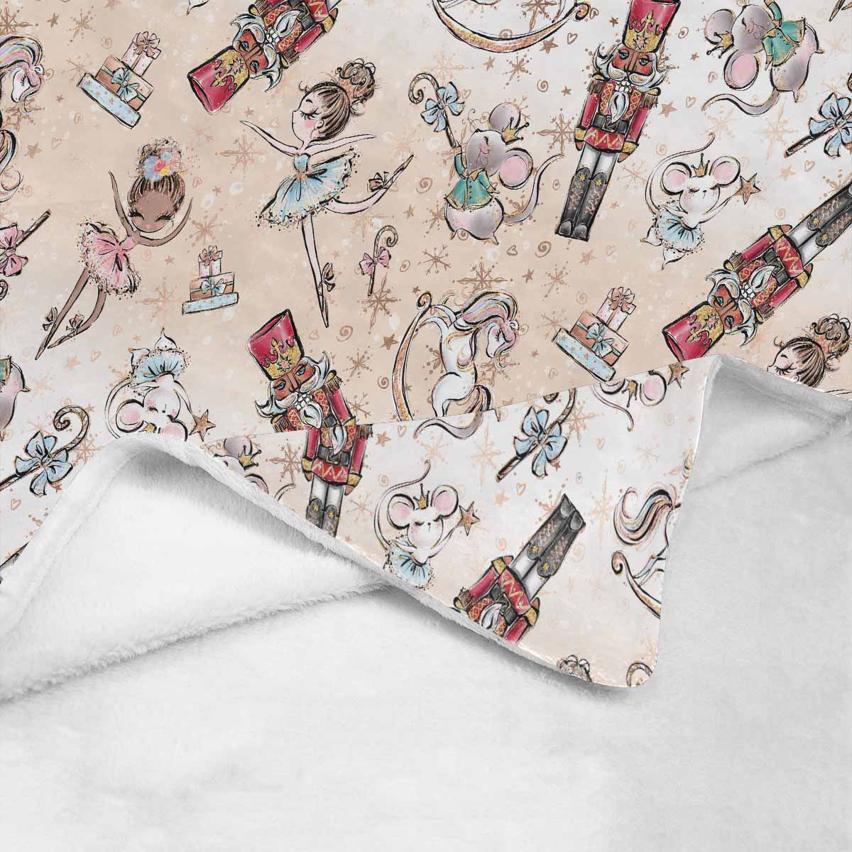 Nutcracker 50 Ultra-Soft Micro Fleece Blanket 40*50
