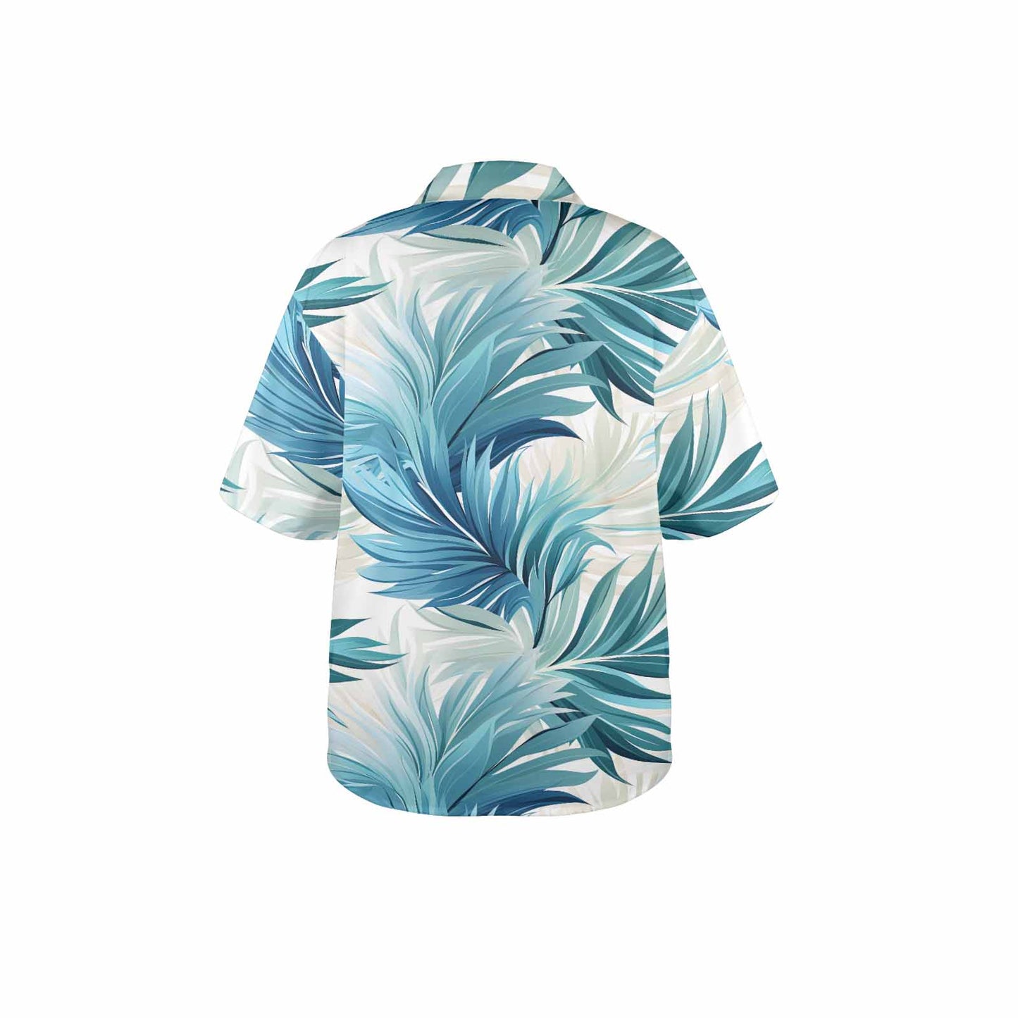 Blue Palms Women's Hawaiian Shirt