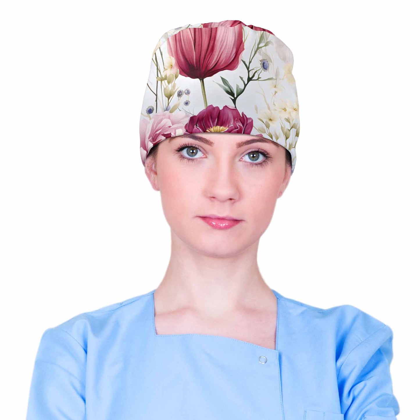 Wildflowers Scrub Cap