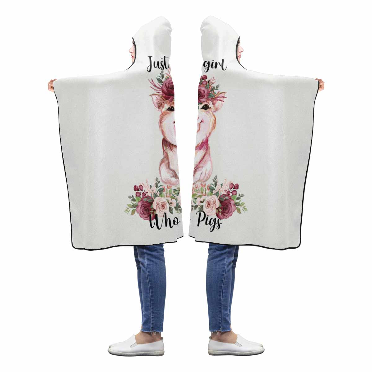 Hooded Beach towel35_55 Hooded Blanket 60"x50"