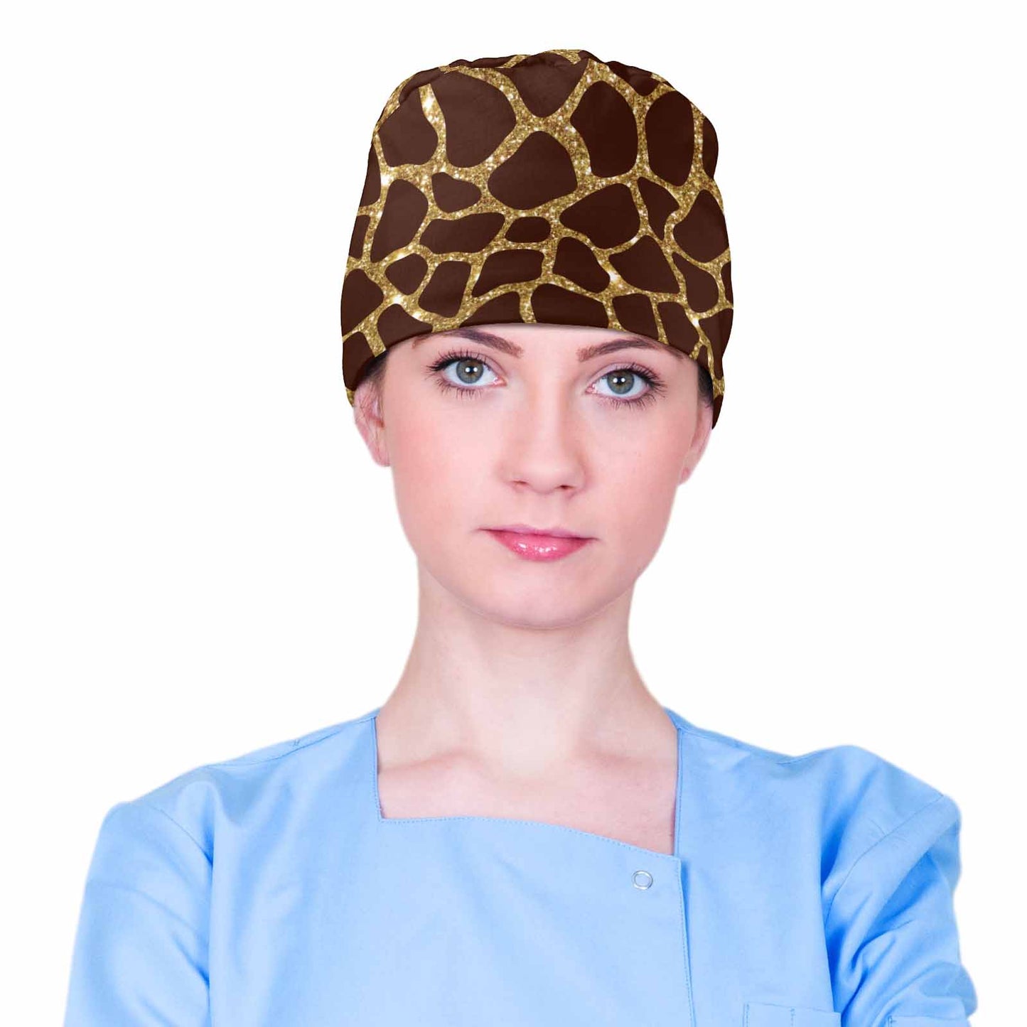 Nurse Scrub Cap Animal Print 4 Scrub Cap