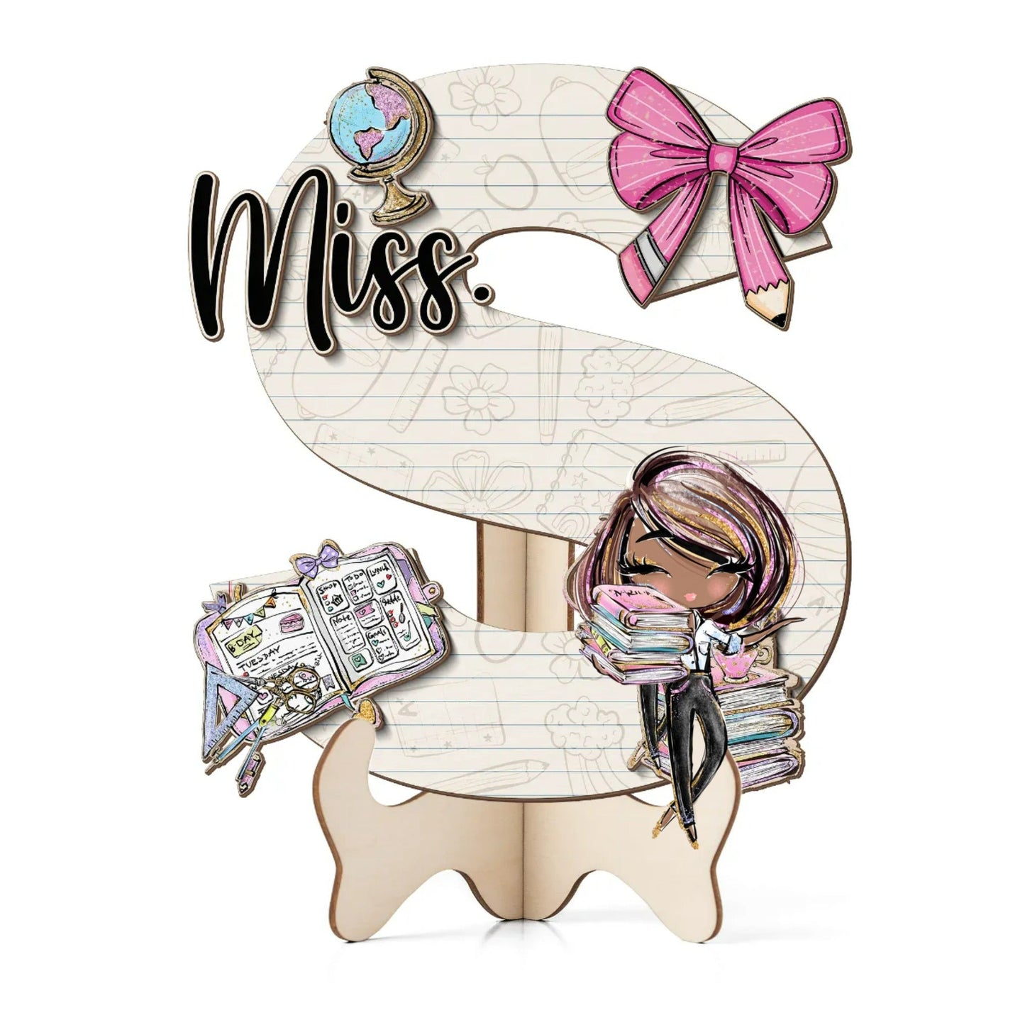 Teacher Letter Sign Letter Miss S
