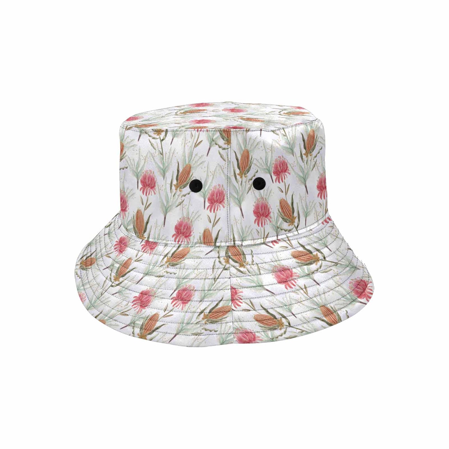 Australian Wattle 50 Unisex Summer Single-Layer Bucket Hat