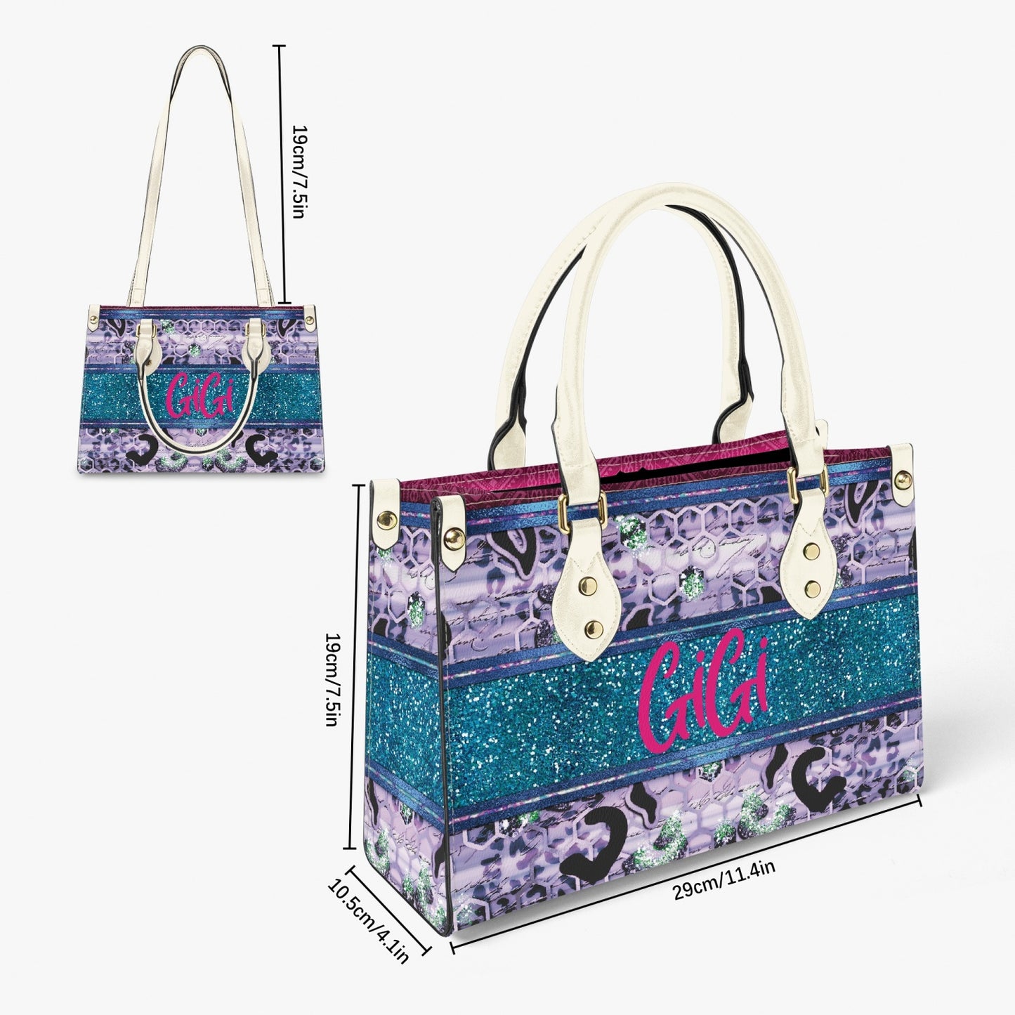 Women's Tote bag - Long Strap - Western - Personalised - GiGi