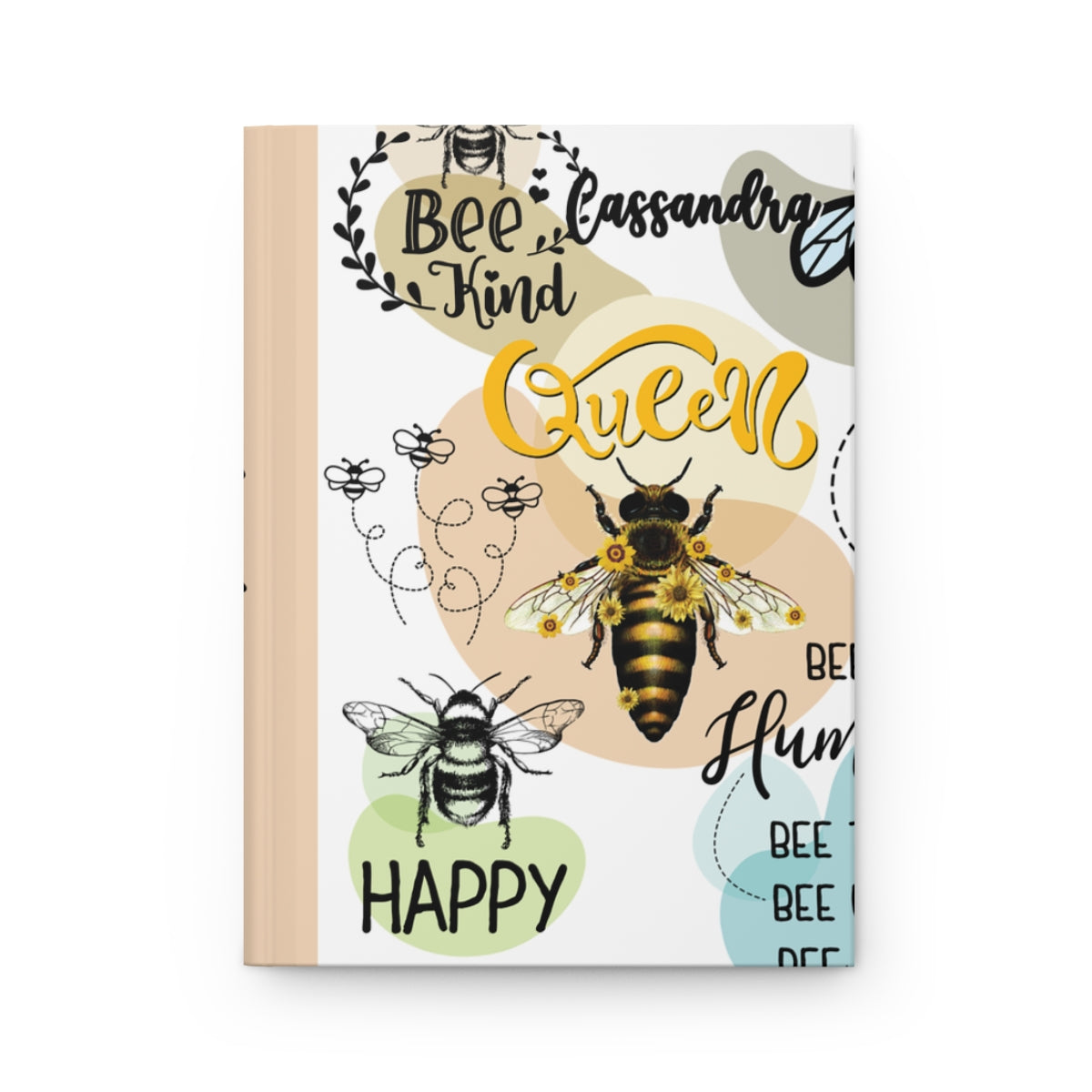 Personalised Hardcover Journal Matte, Queen Bee, awd-1460