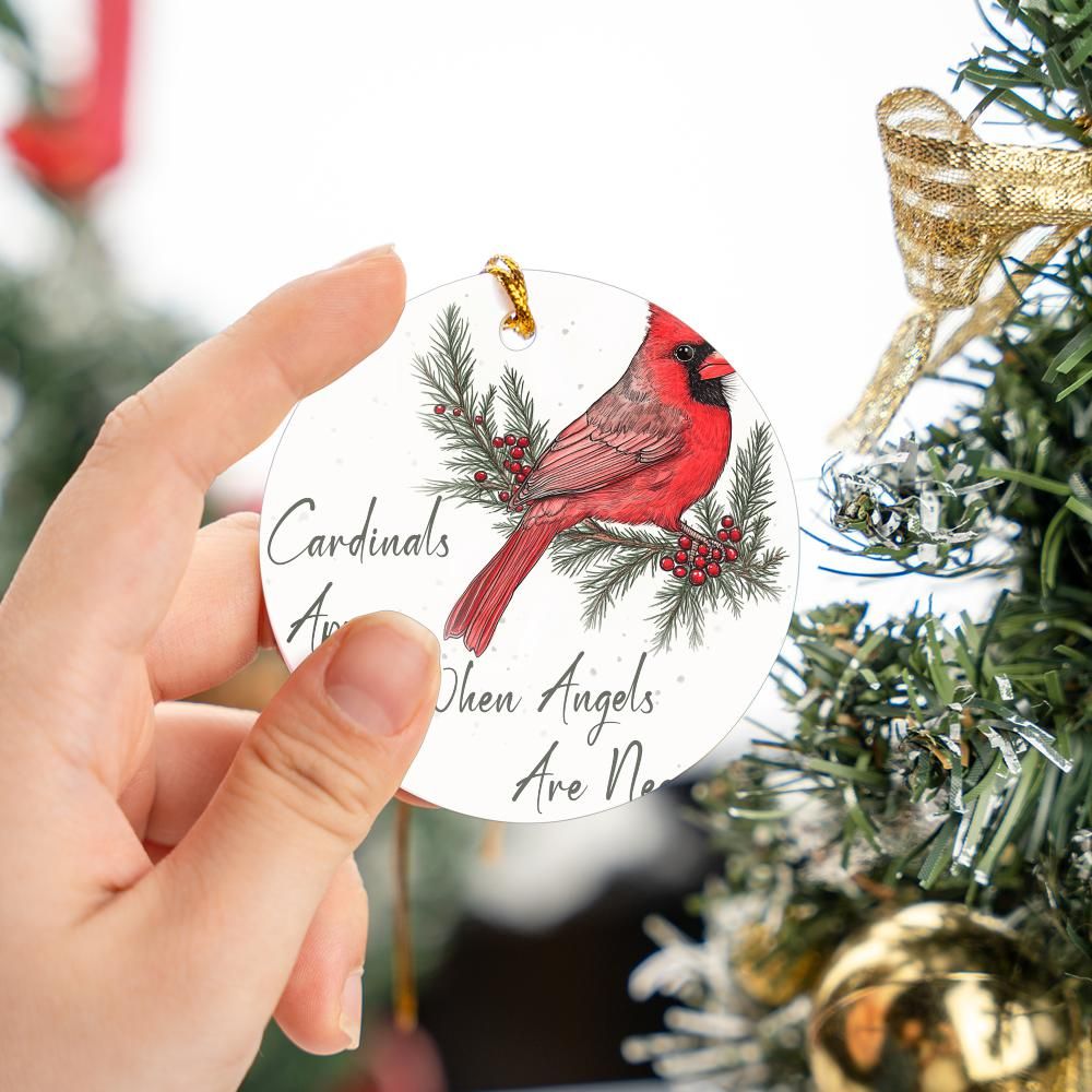 Cardinal Christmas Ornament 9