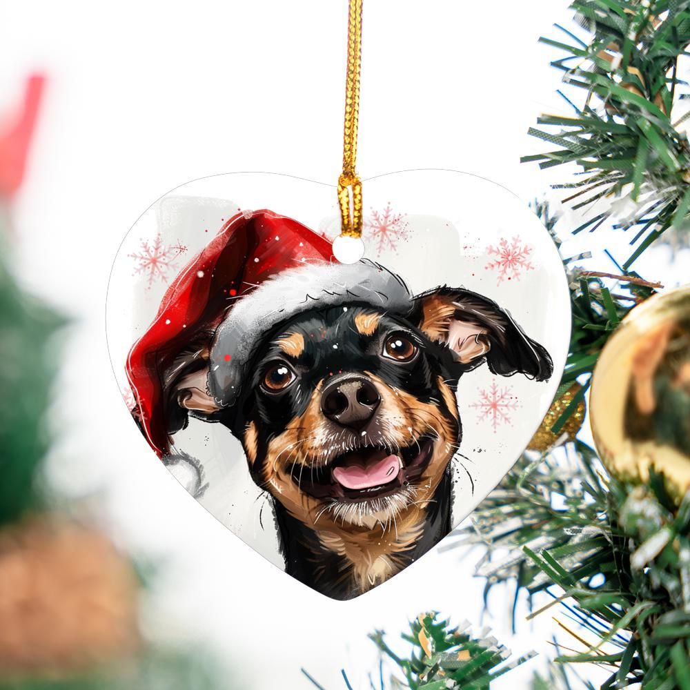 Mini-Pinscher-1 Christmas Ornament