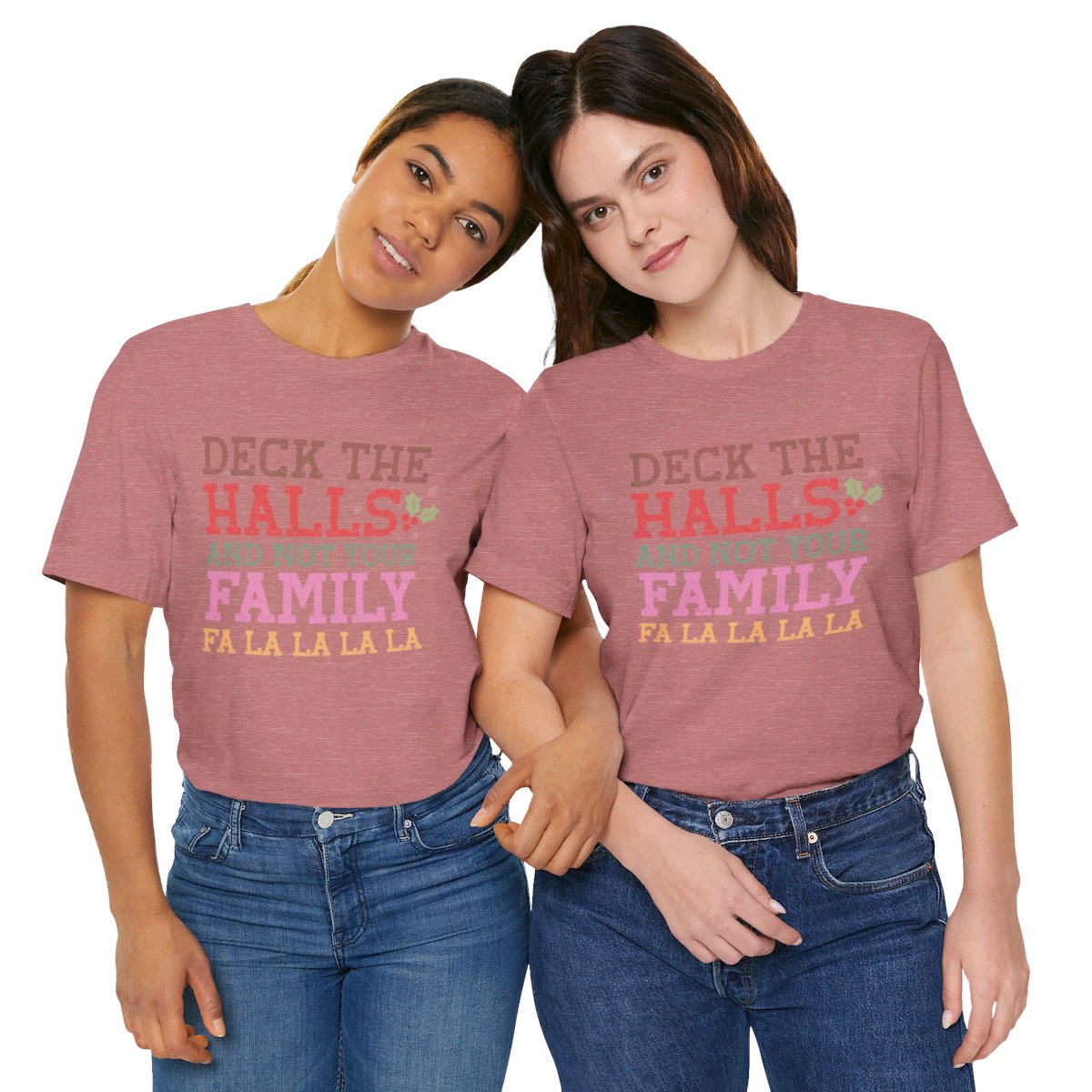 Funny Christmas-10 Unisex Jersey Short Sleeve Tee Christmas Deck the Halls
