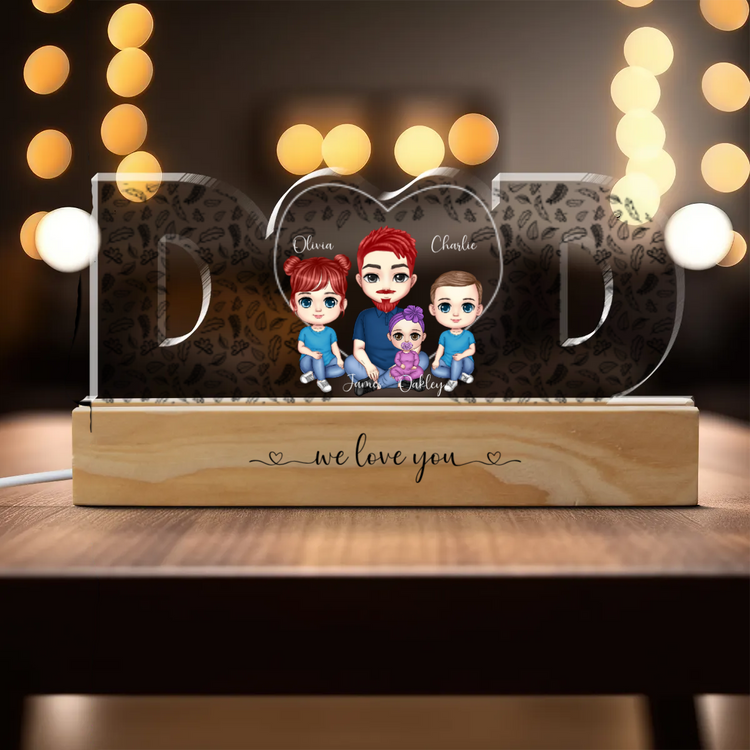 Dad Night Light