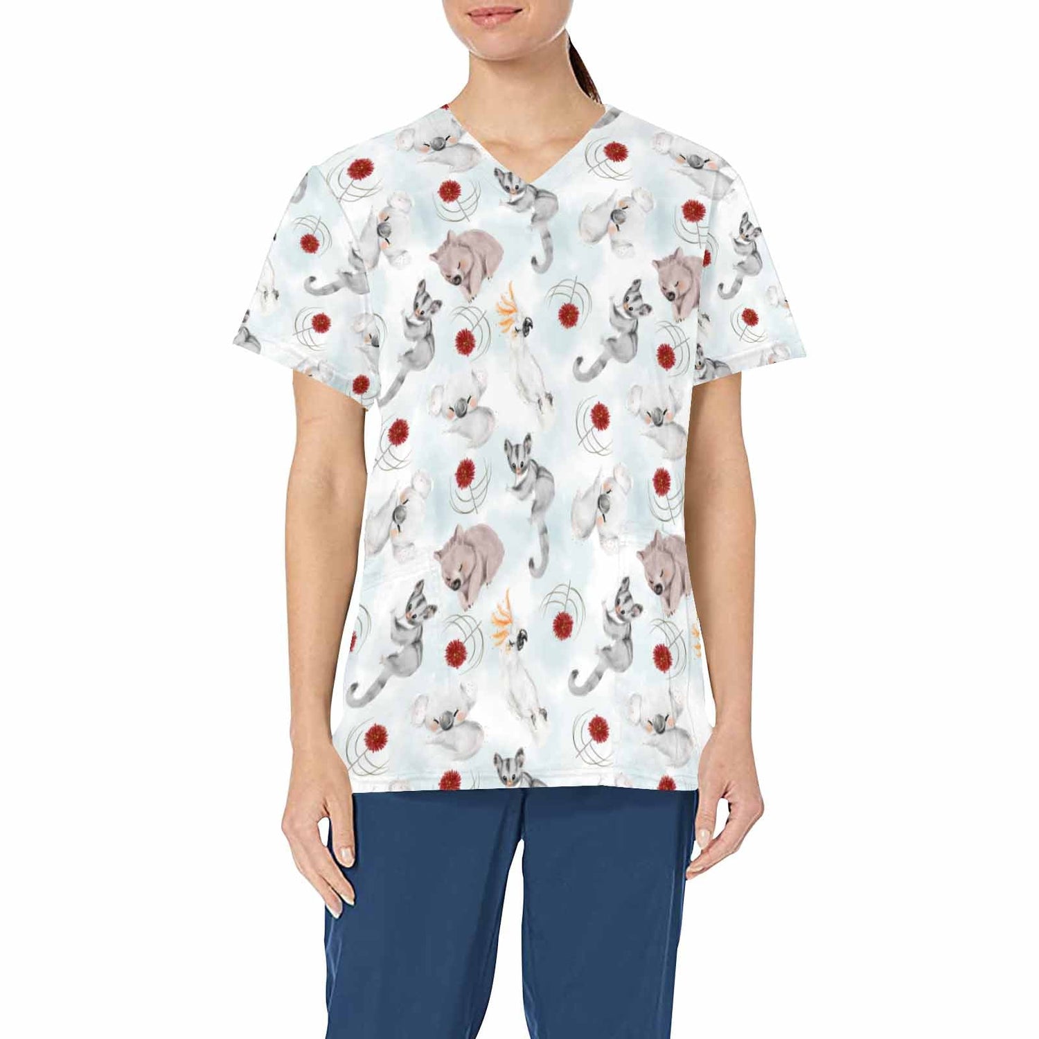 Nurse Scrub Top