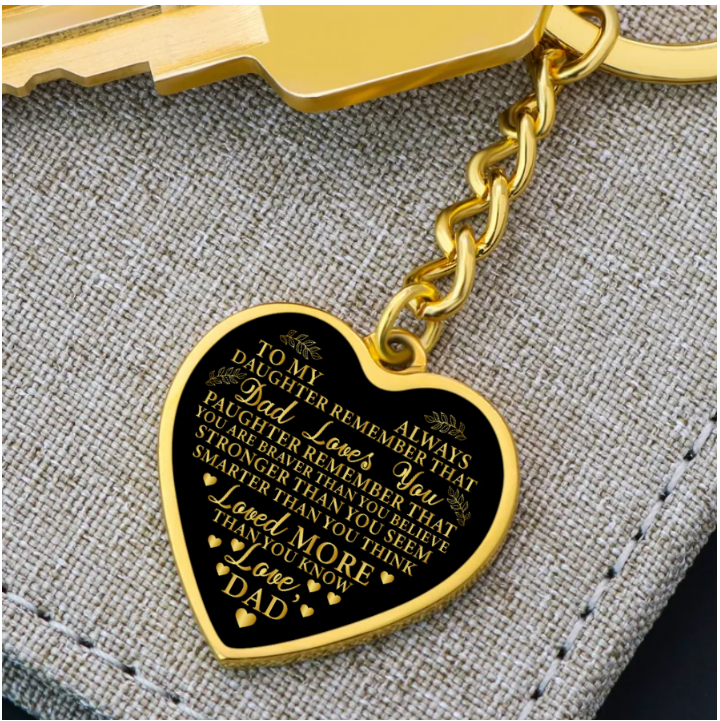 Heart Pendant Key Chain